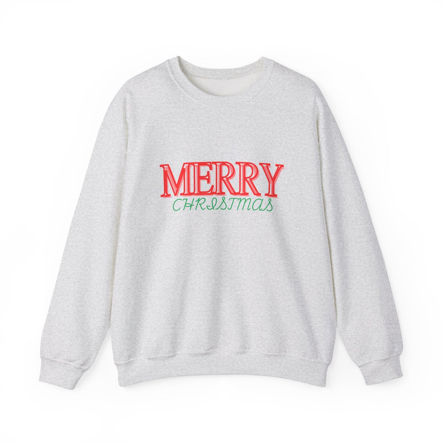 Merry Christmas Sweatshirt - Unisex Heavy Blend™ Crewneck for Festive Comfort