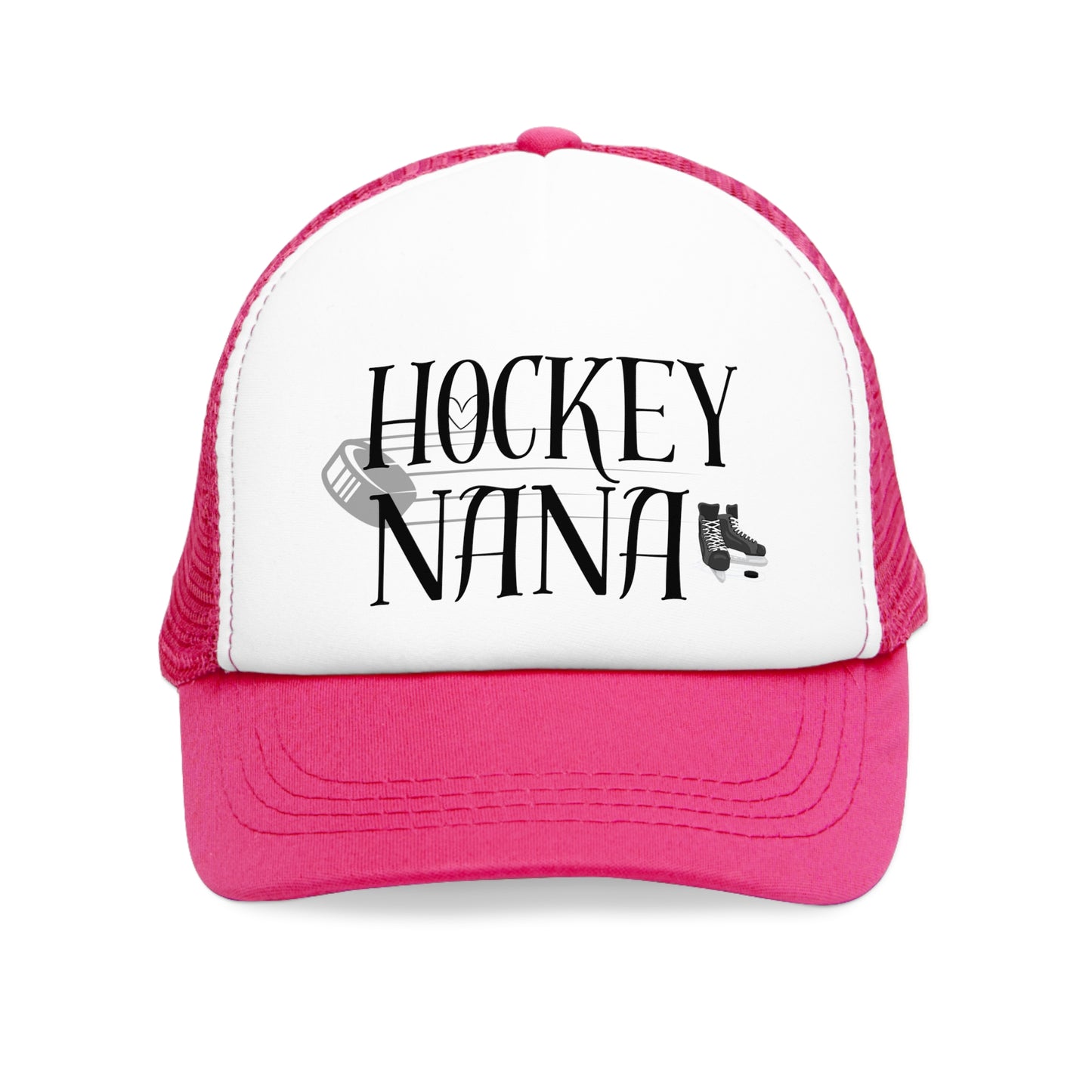 Hockey Nana Mesh Cap - Stylish Hat for Proud Hockey Grandmothers