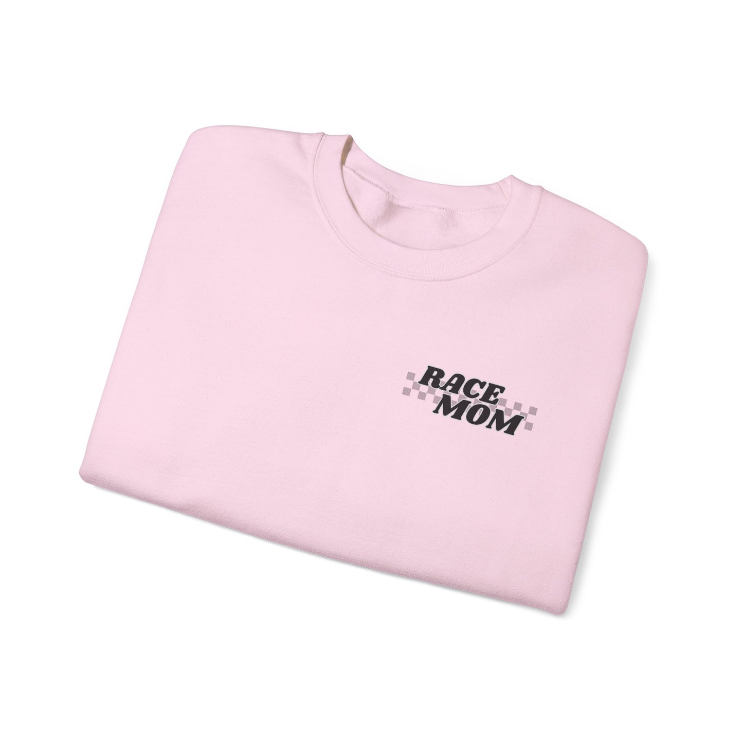 Race Mom - Unisex Heavy Blend™ Crewneck Sweatshirt