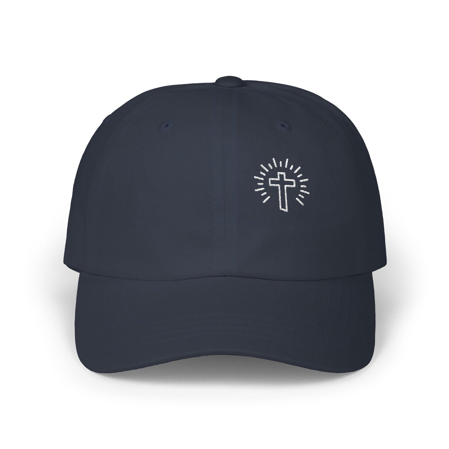 Inspirational Classic Cap with Cross Design