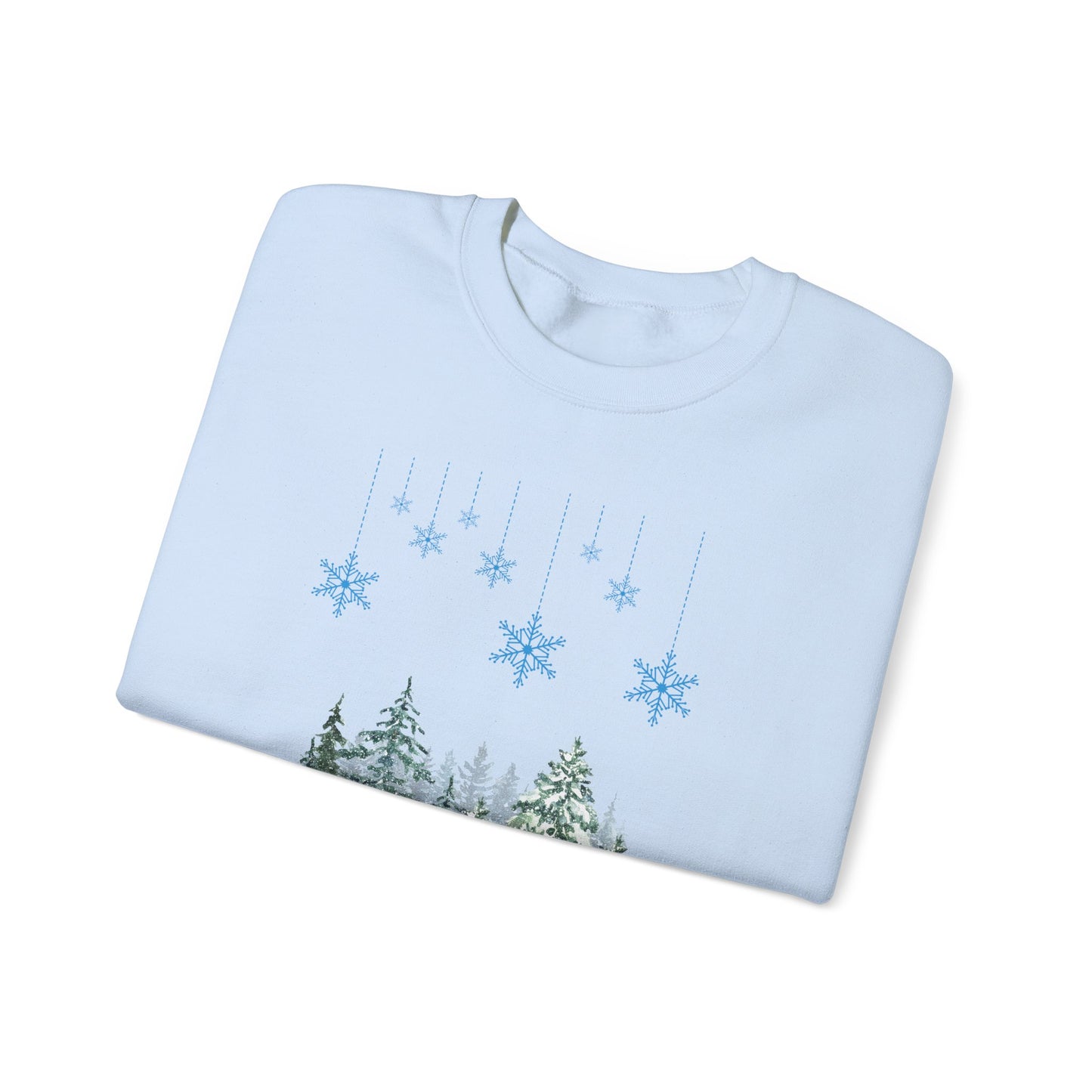 Winter Wonderland Penguin & Snowman Crewneck Sweatshirt