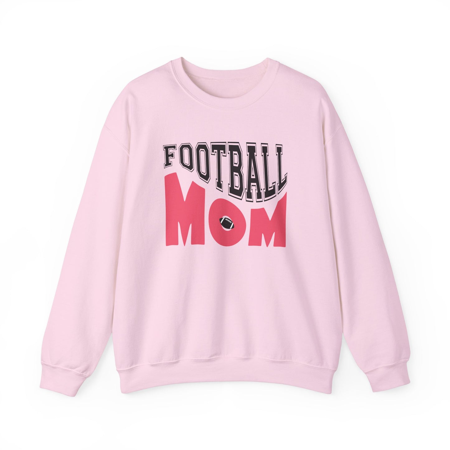 Football Mom Unisex Heavy Blend Crewneck Sweatshirt | Perfect Gift for Game Day