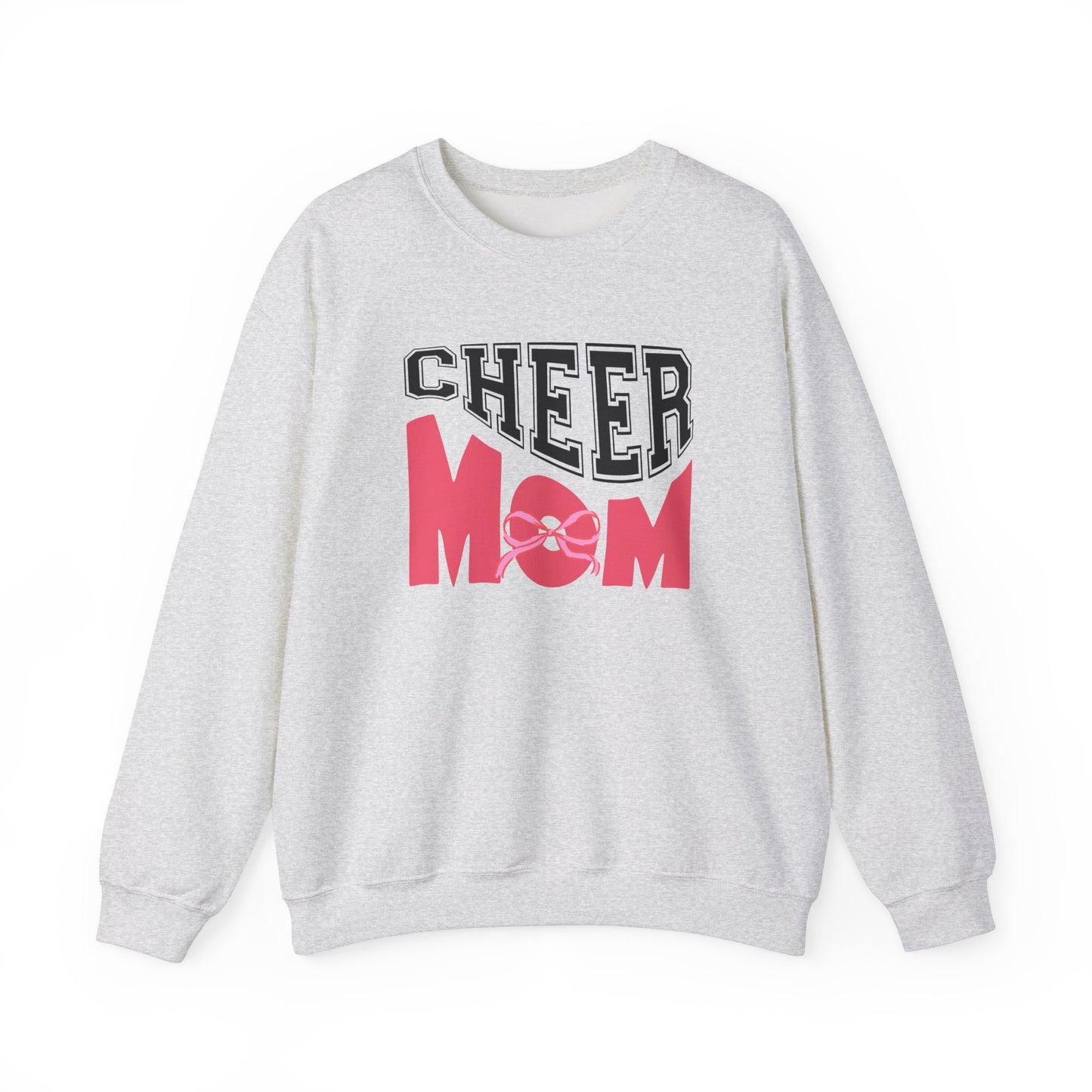 Cheer Mom Unisex Heavy Blend Crewneck Sweatshirt - Perfect Gift for Cheerleading Moms