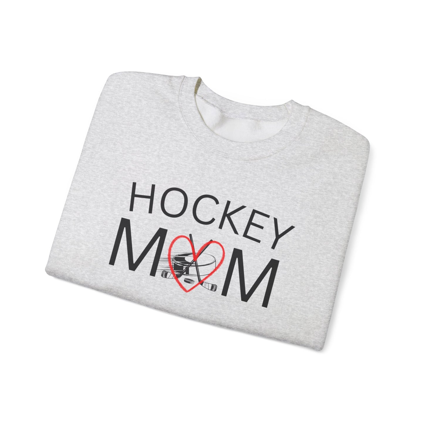 Custom * Hockey Mom Sweatshirt | Unisex Heavy Blend Crewneck | Perfect Gift for Sports Moms