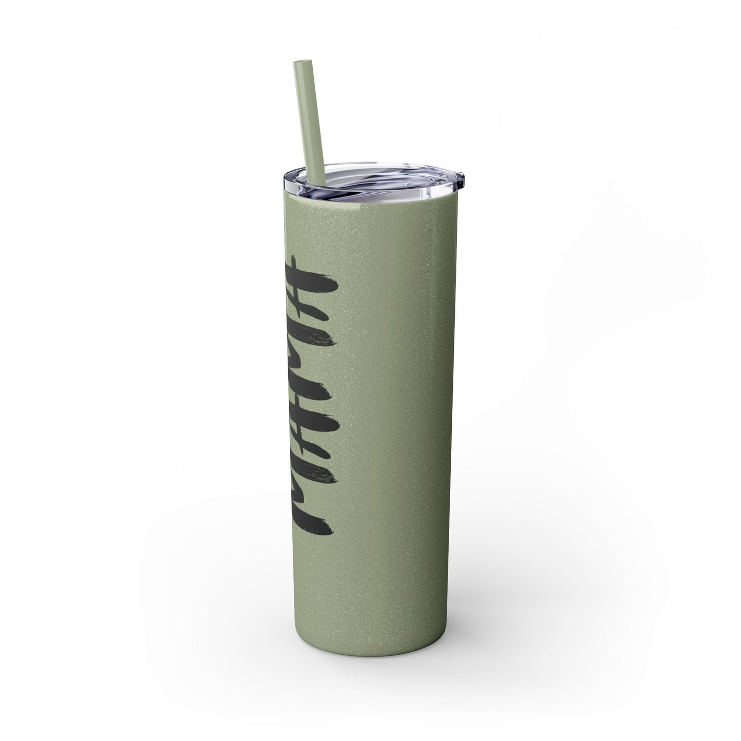 Hockey Mama 20oz Skinny Tumbler with Straw - Perfect Gift for Sports Moms