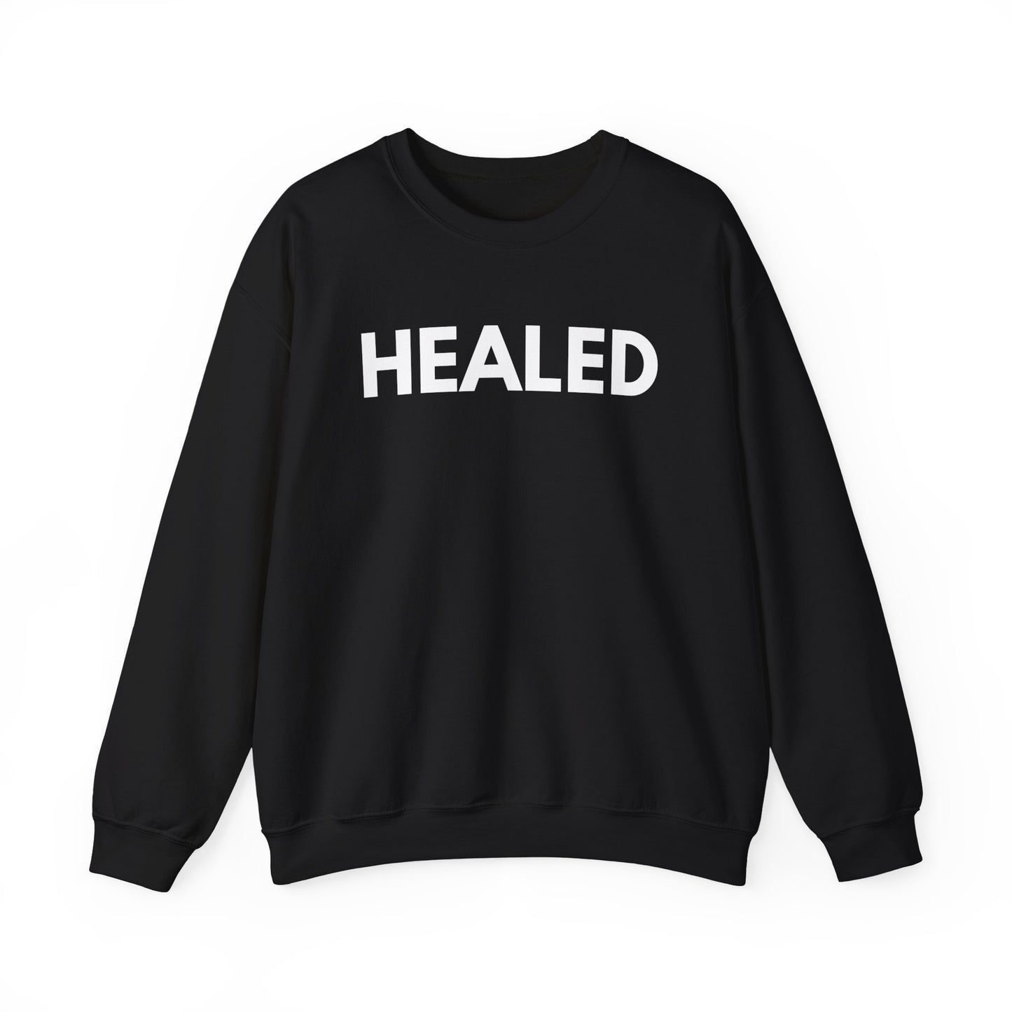 Healed Godly  Unisex Heavy Blend™ Crewneck Sweatshirt - Perfect for Wellness and Self-Care