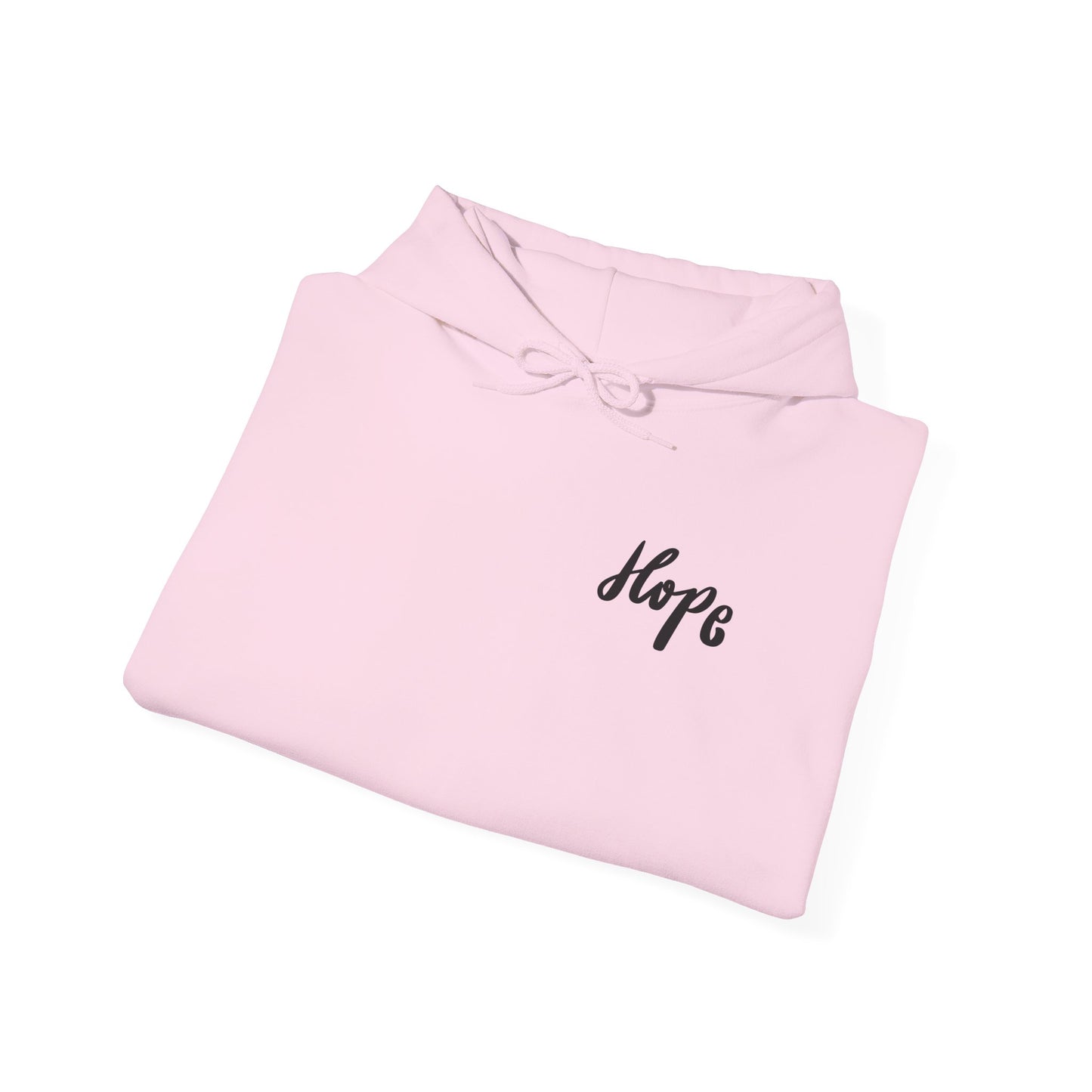 Hope & Faith Unisex Hooded Sweatshirt | Inspirational Graphic Hoodie