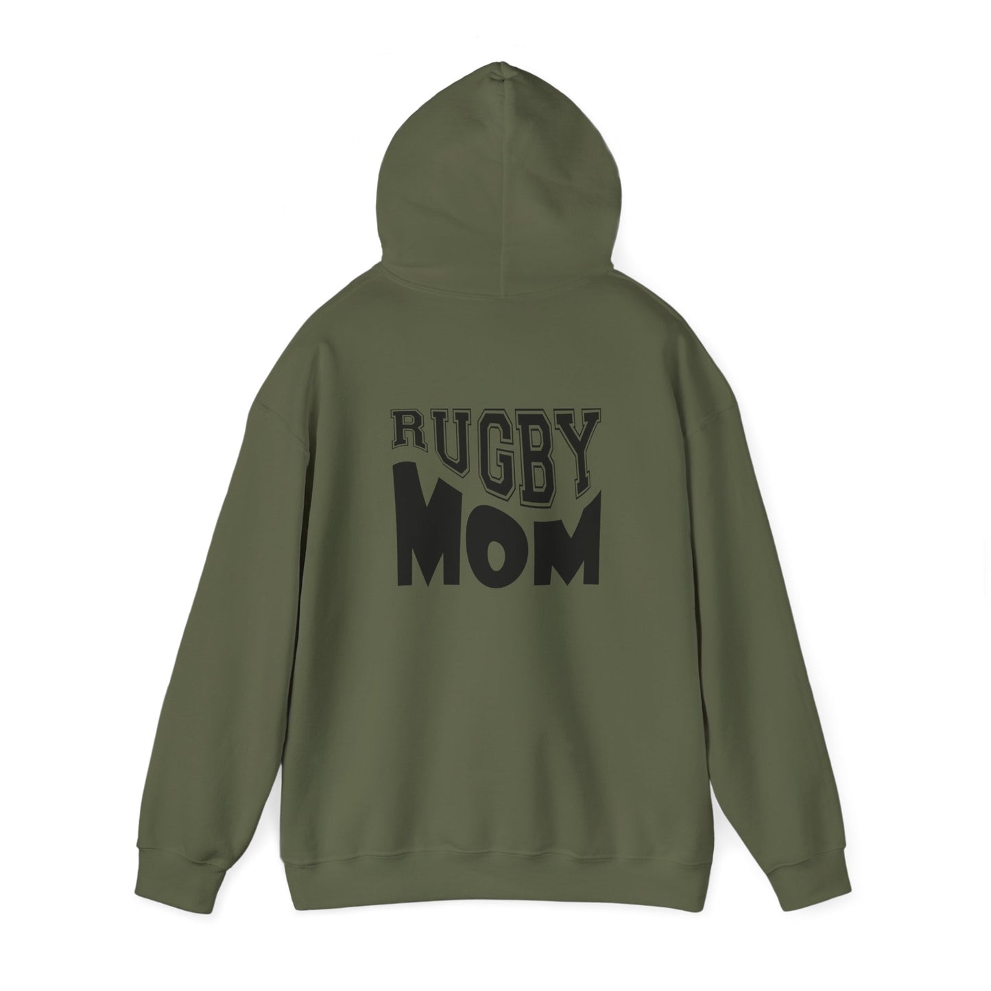 Rugby Mom Hoodie - Unisex Heavy Blend™ - Perfect Gift for Sports Moms