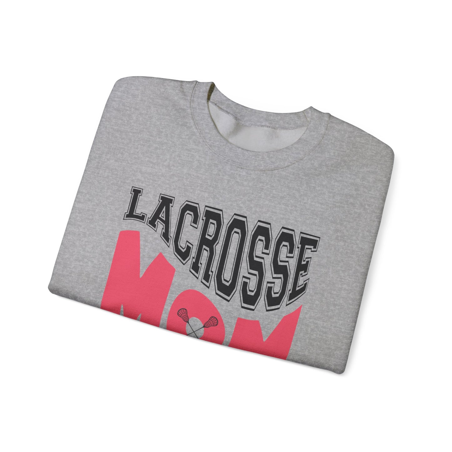 Lacrosse Mom Unisex Heavy Blend Crewneck Sweatshirt