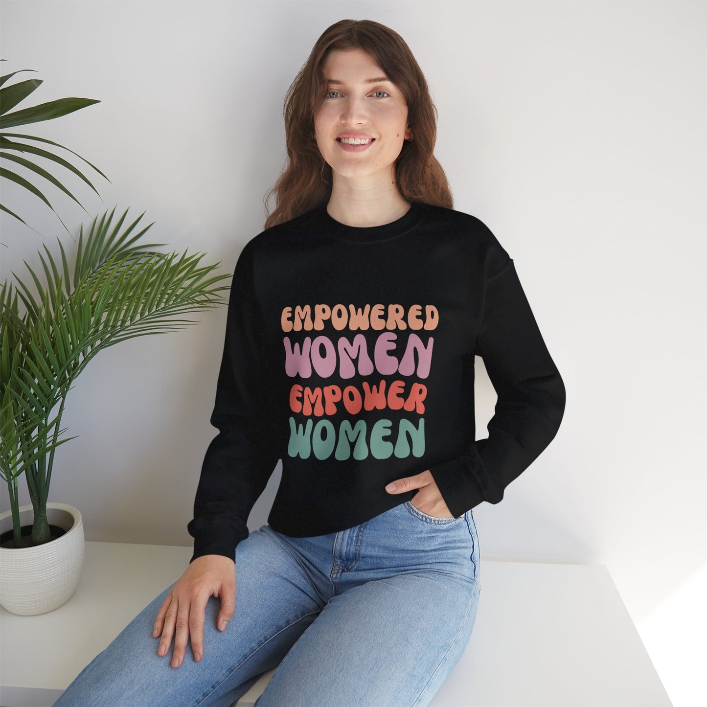 Empowered Women Crewneck Sweatshirt - Unisex Heavy Blend™