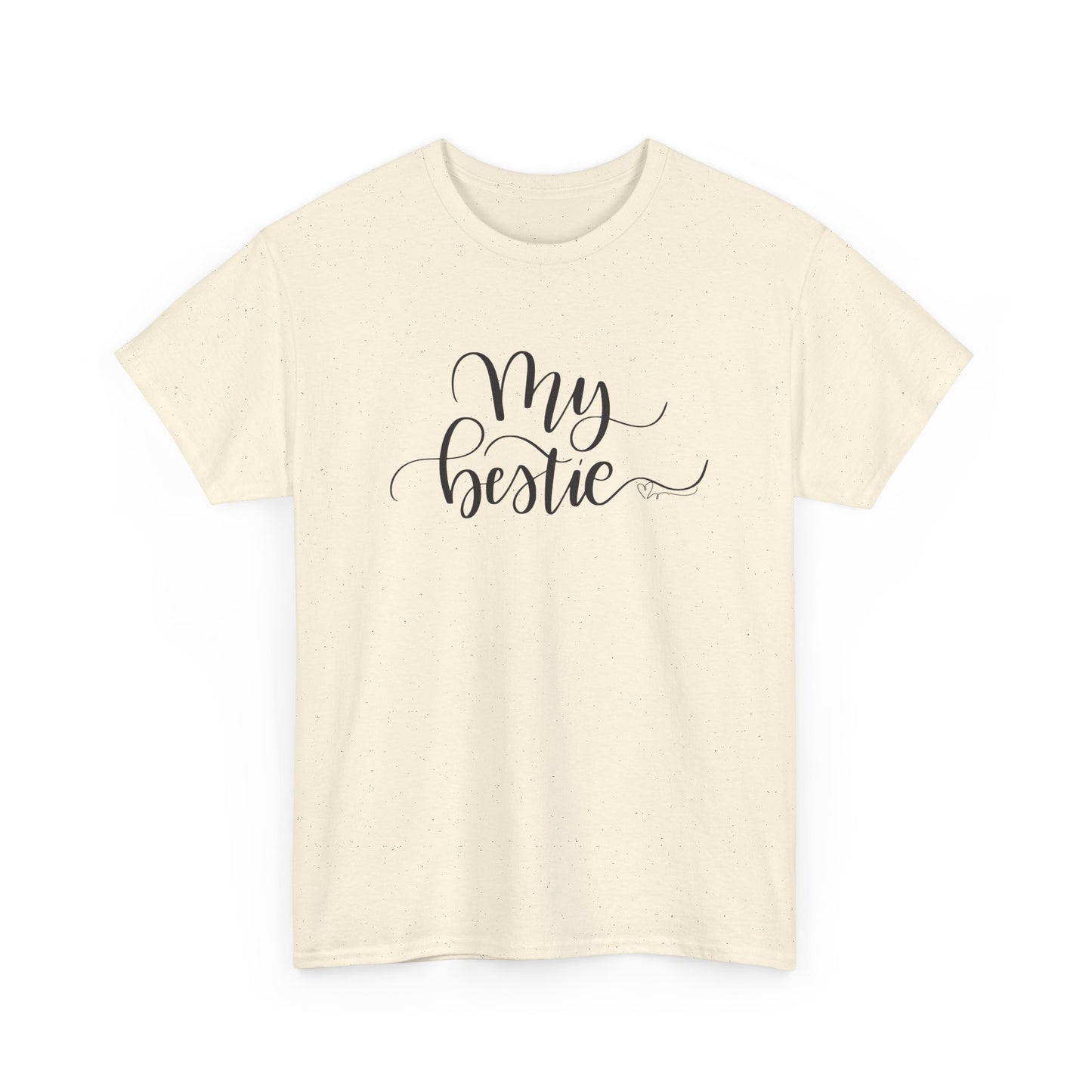 My Bestie Unisex Heavy Cotton Tee - Perfect Gift for Friends!