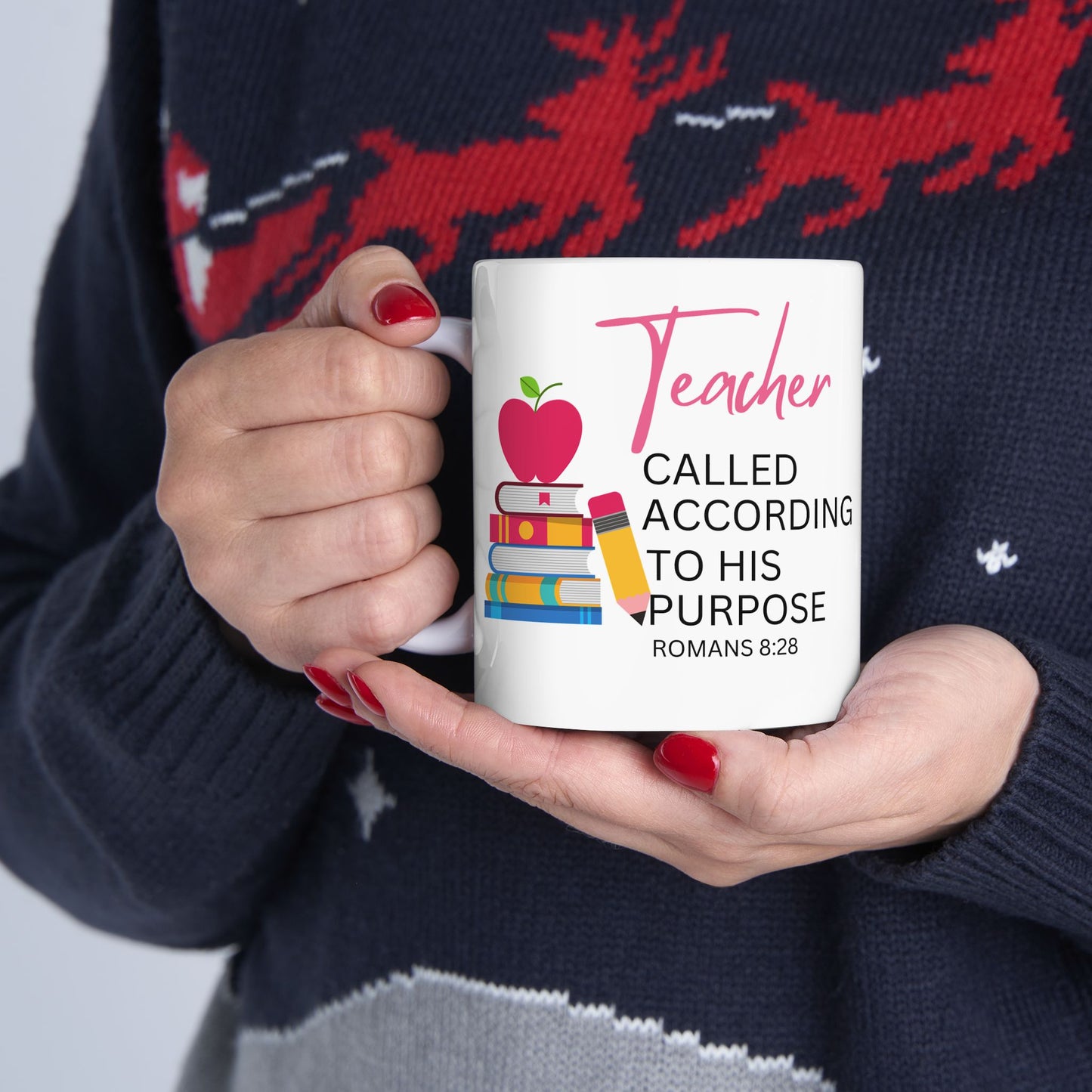 Inspirational Teacher Ceramic Mug - Perfect Gift for Educators - 11oz & 15oz