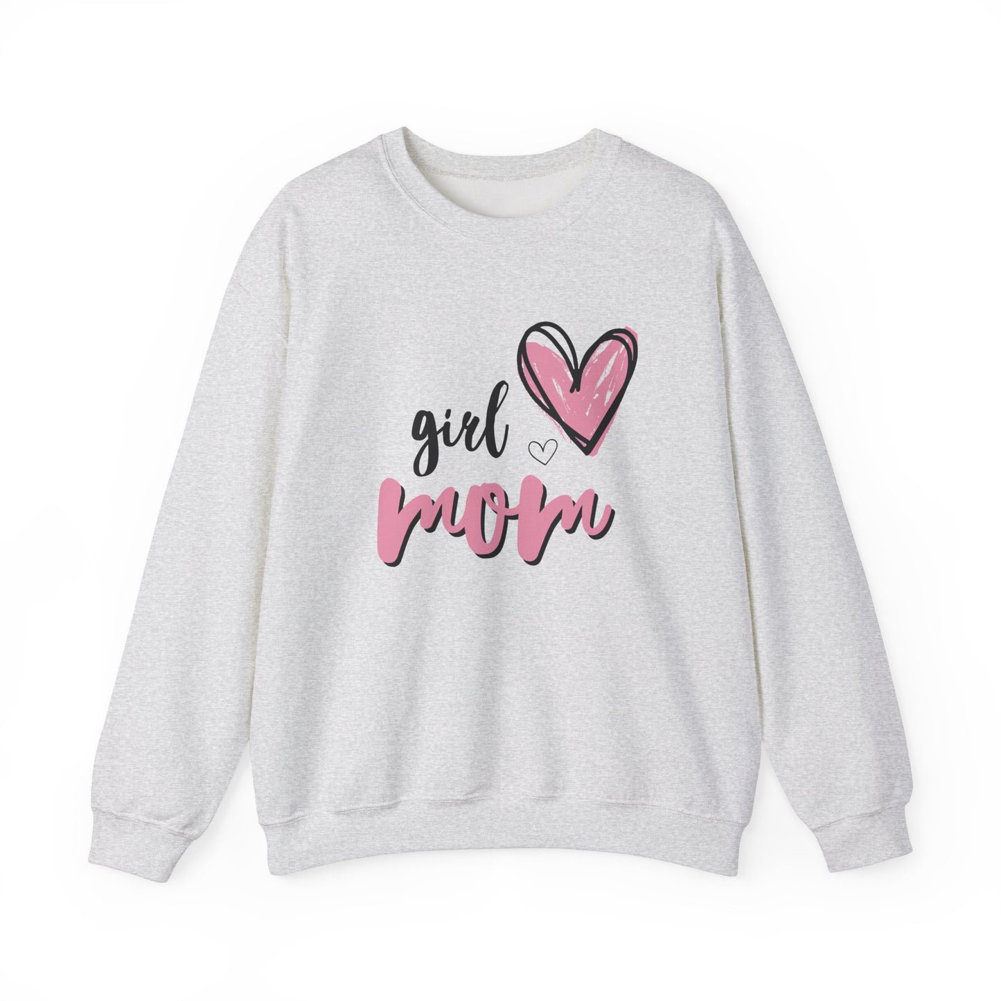 Girl Mom Crewneck Sweatshirt - Perfect Gift for Mother's Day