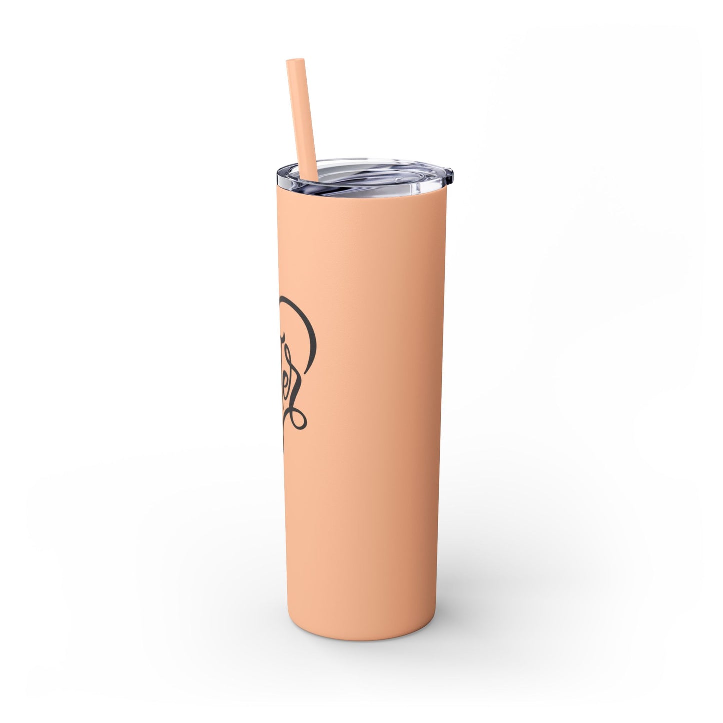 Sister Love Skinny Tumbler with Straw - 20oz Travel Mug