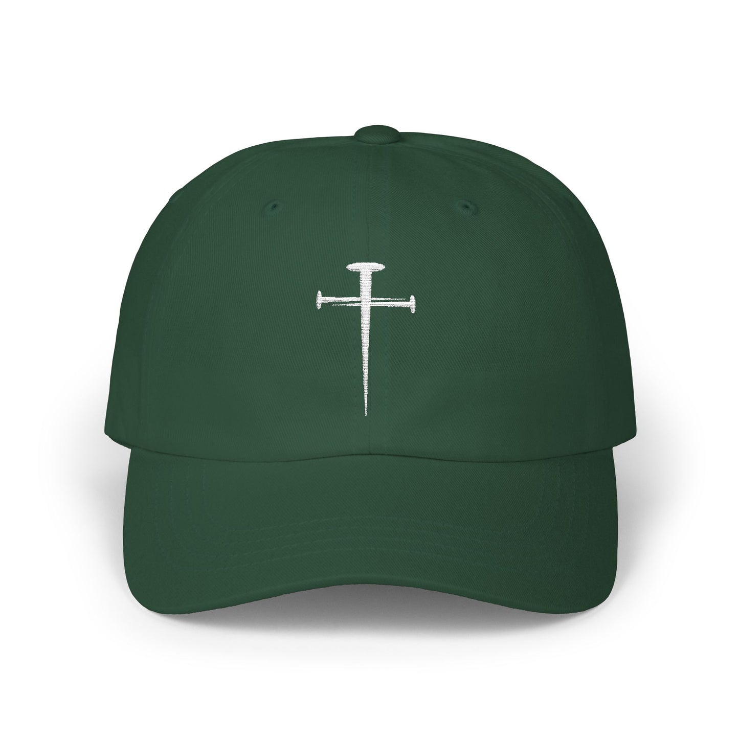 Classic Dad Cap with Cross Design - Casual Streetwear Hat for Everyday Style