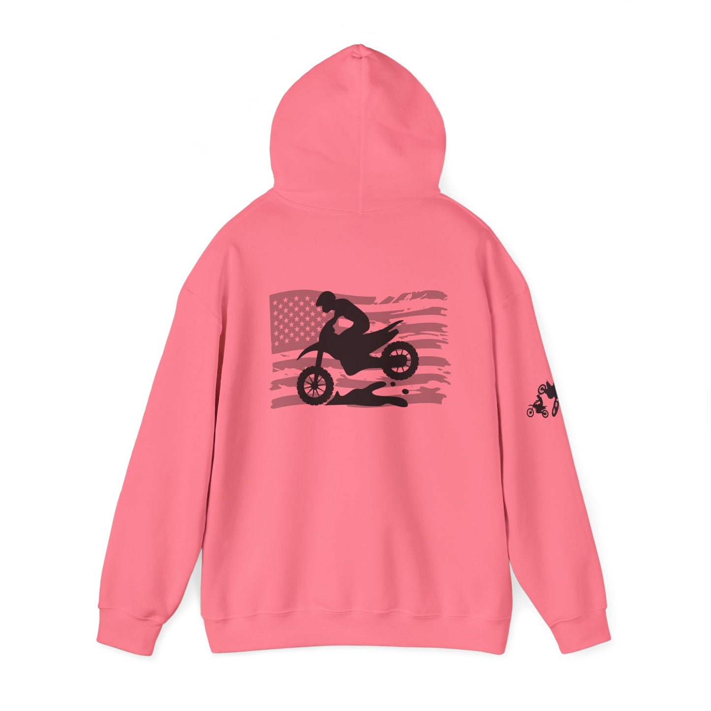 Race Dad Unisex Heavy Blend™ Hoodie - Perfect Gift for Motorbike Enthusiasts