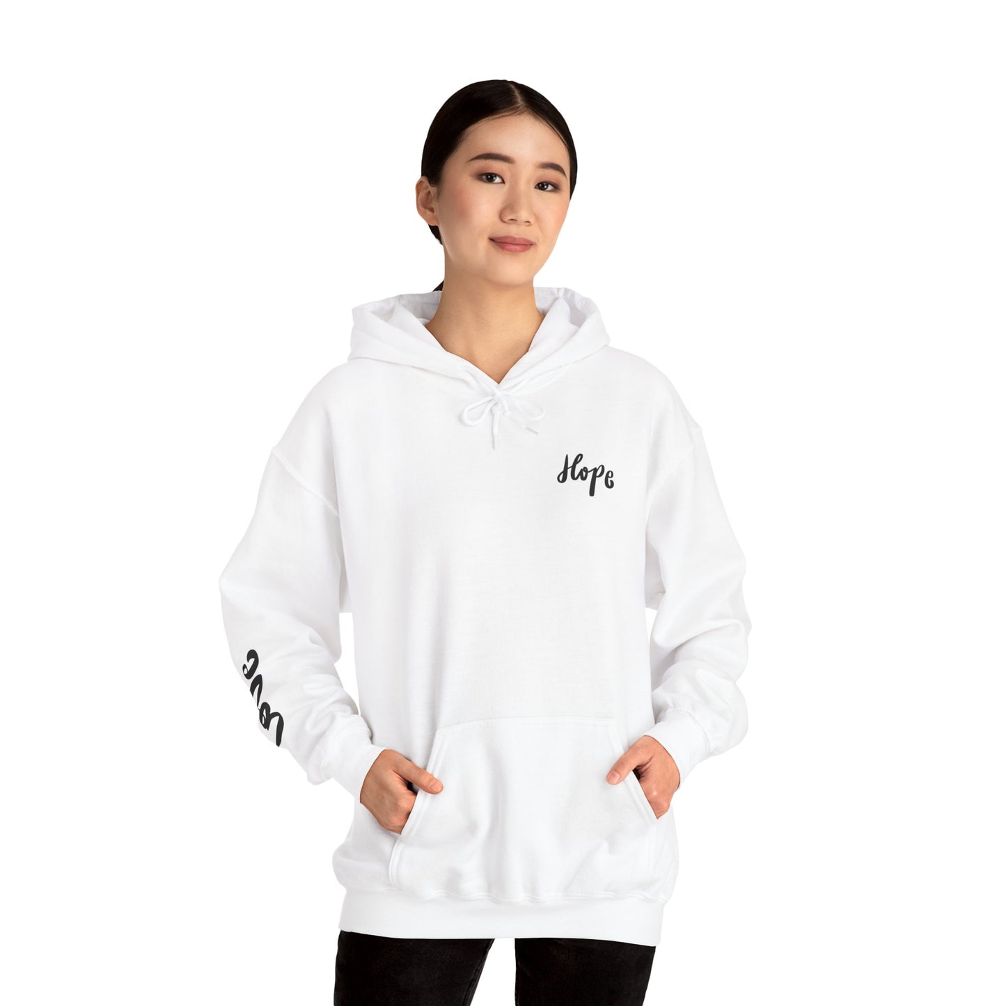 Hope & Truth Unisex Heavy Blend Hoodie - Inspirational Sweatshirt for Comfort & Positivity