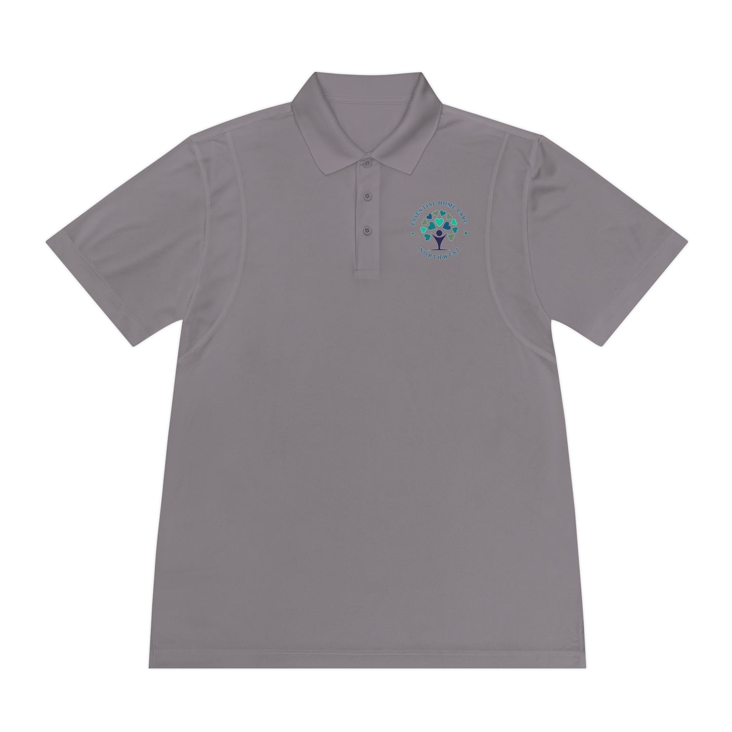 * Custom* Essential Home Care Men's Sport Polo Shirt - Comfortable and Stylish Activewear for Sports and Casual Outings