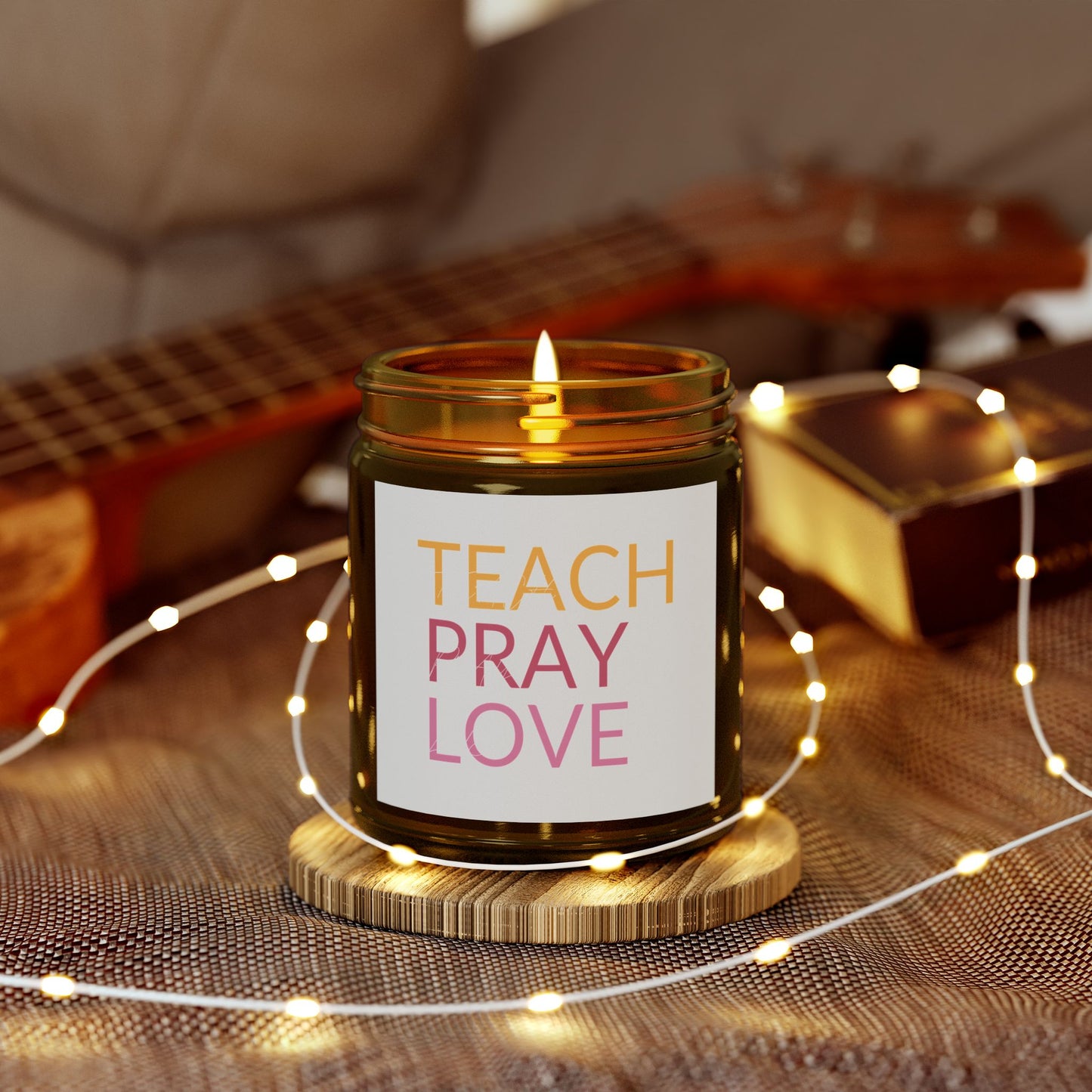 Scented Candle - Teach Pray Love