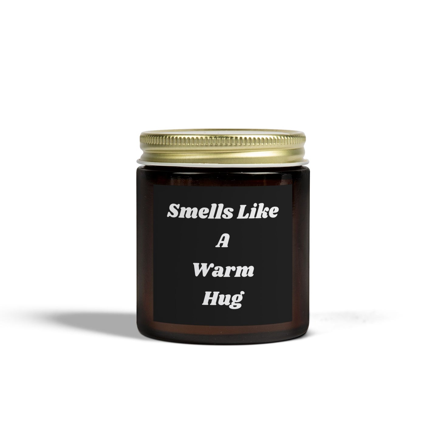 Smells Like A Warm Hug Scented Candle - Cozy Coconut Apricot Wax (4oz & 9oz)