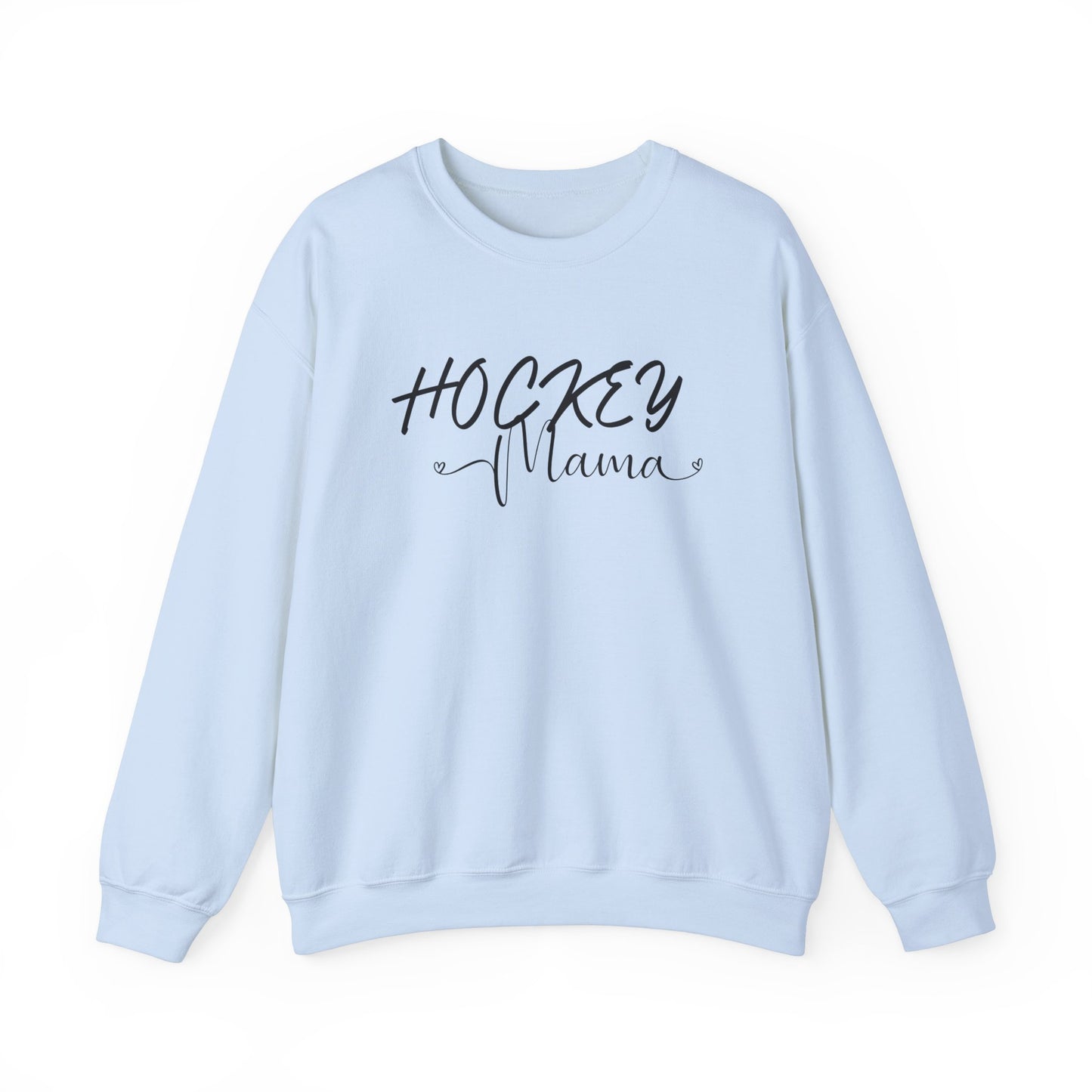 Hockey Mama Crewneck Sweatshirt - Cozy Unisex Pullover for Hockey Lovers