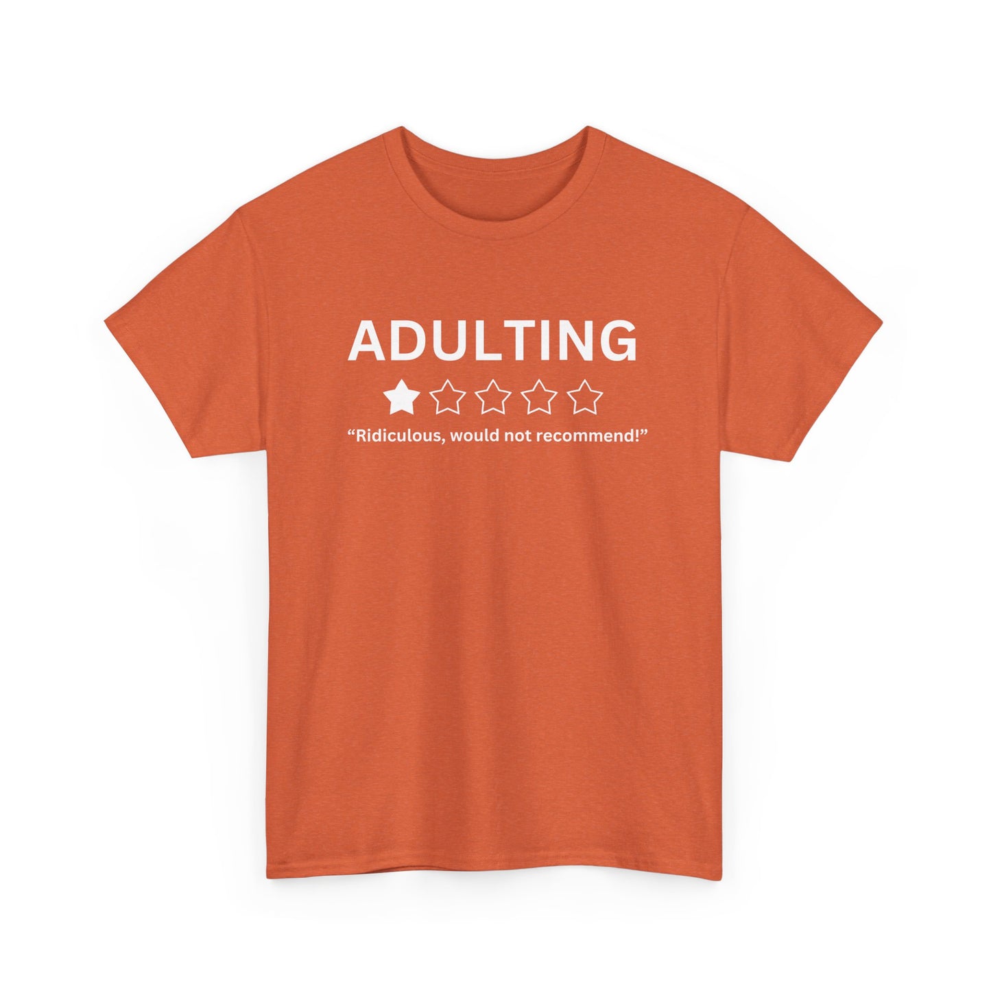 Humorous Adulting Tee, Funny Gift for New Adults, Black Graphic Tee, Casual Wear, Perfect for Birthdays, Graduation