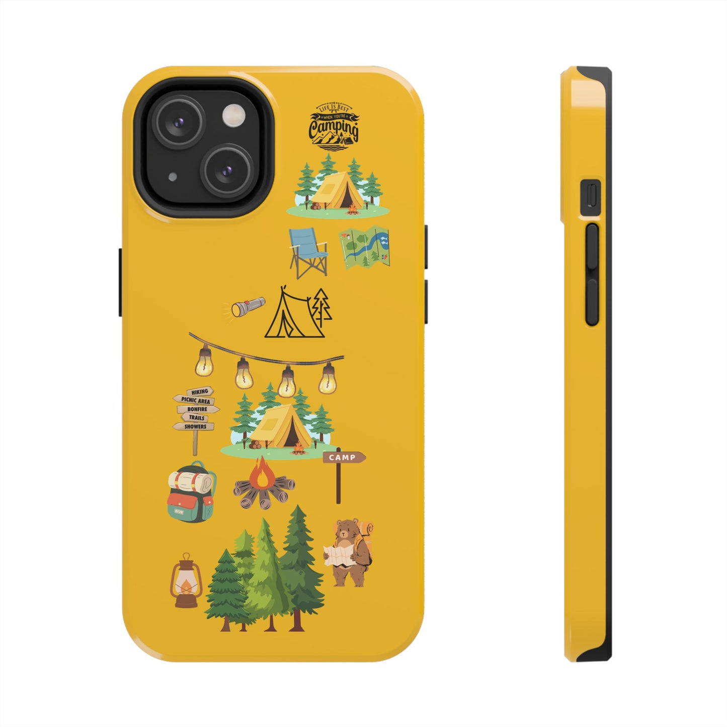 Adventure Vibe Tough Phone Case with Nature Designs