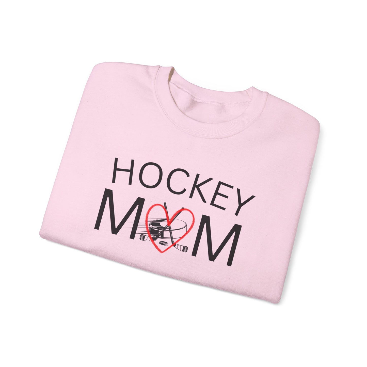 Custom * Hockey Mom Sweatshirt | Unisex Heavy Blend Crewneck | Perfect Gift for Sports Moms