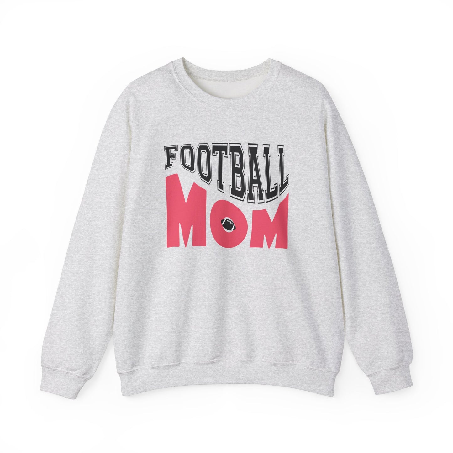 Football Mom Unisex Heavy Blend Crewneck Sweatshirt | Perfect Gift for Game Day