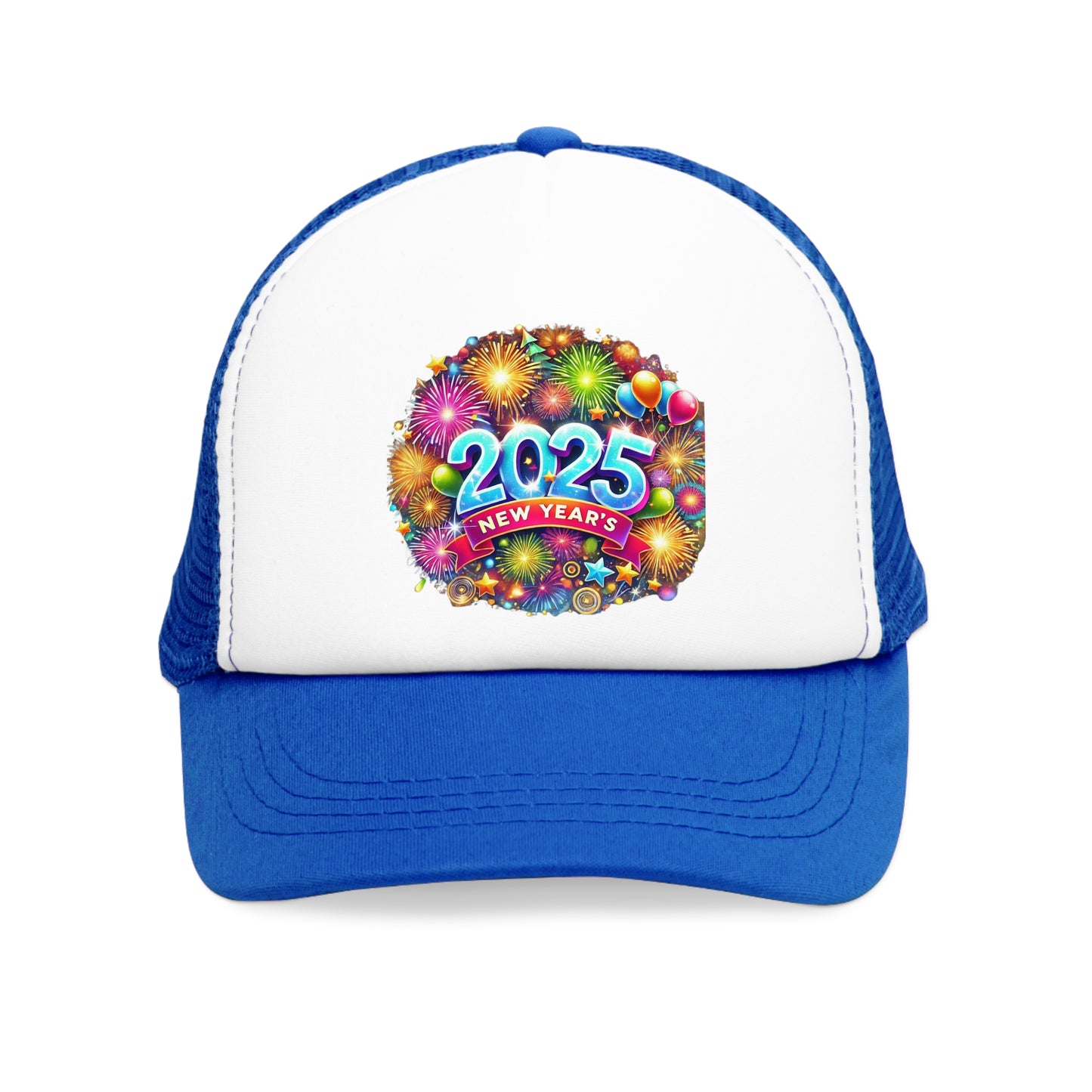 New Year's 2025 Celebration Mesh Cap