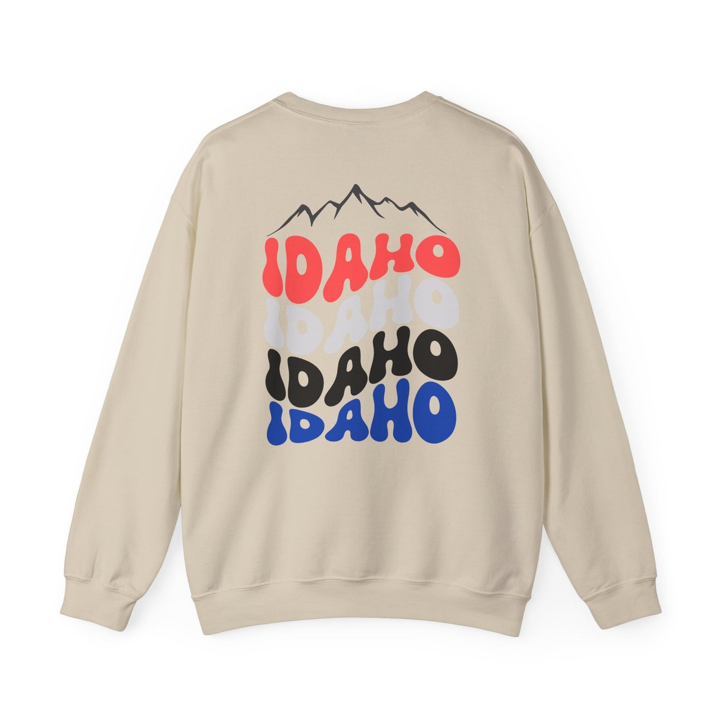 Idaho Vintage-Inspired Crewneck Sweatshirt - Unisex Heavy Blend™