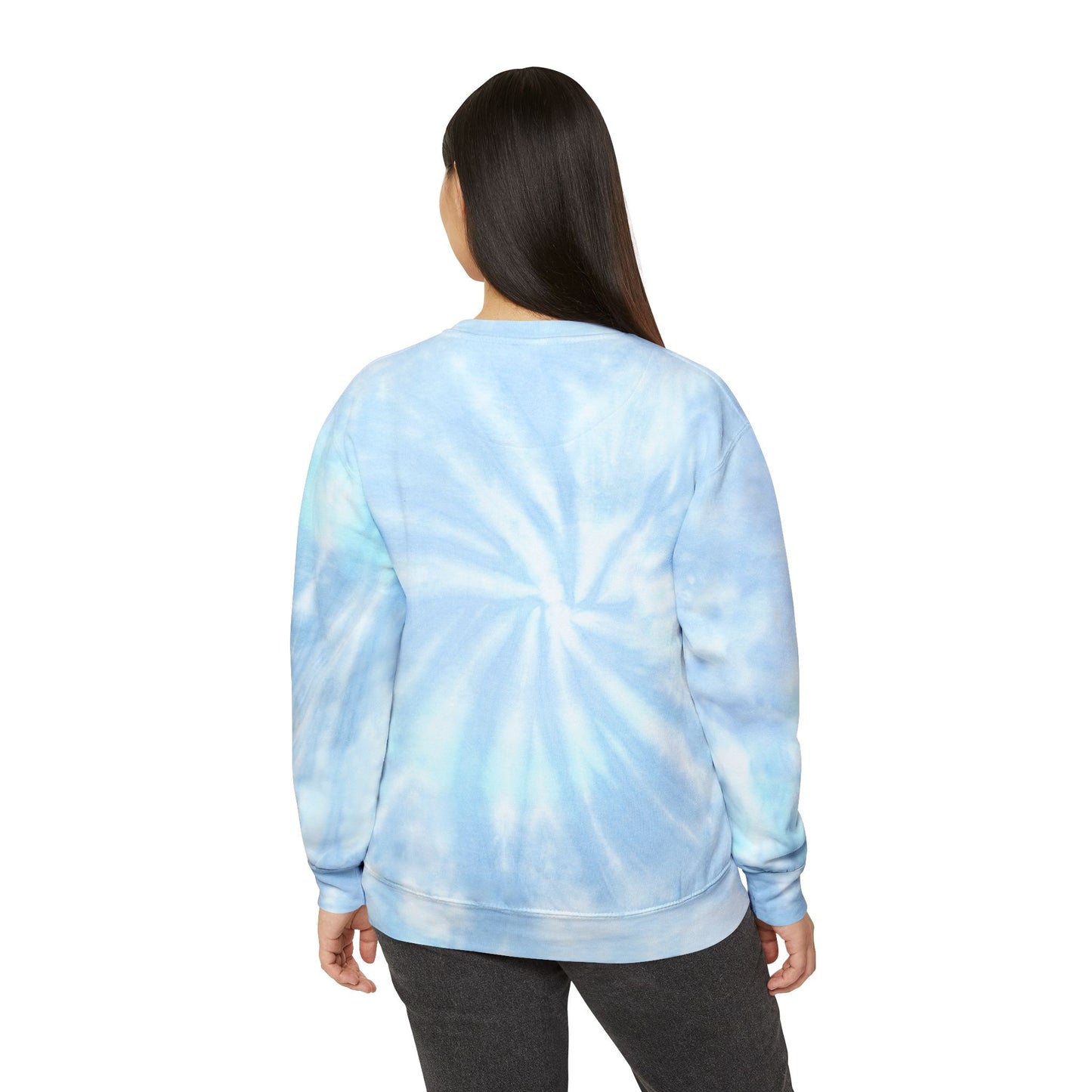 Hockey Mom Tie-Dye Sweatshirt - Cozy Unisex Apparel for Sports Enthusiasts