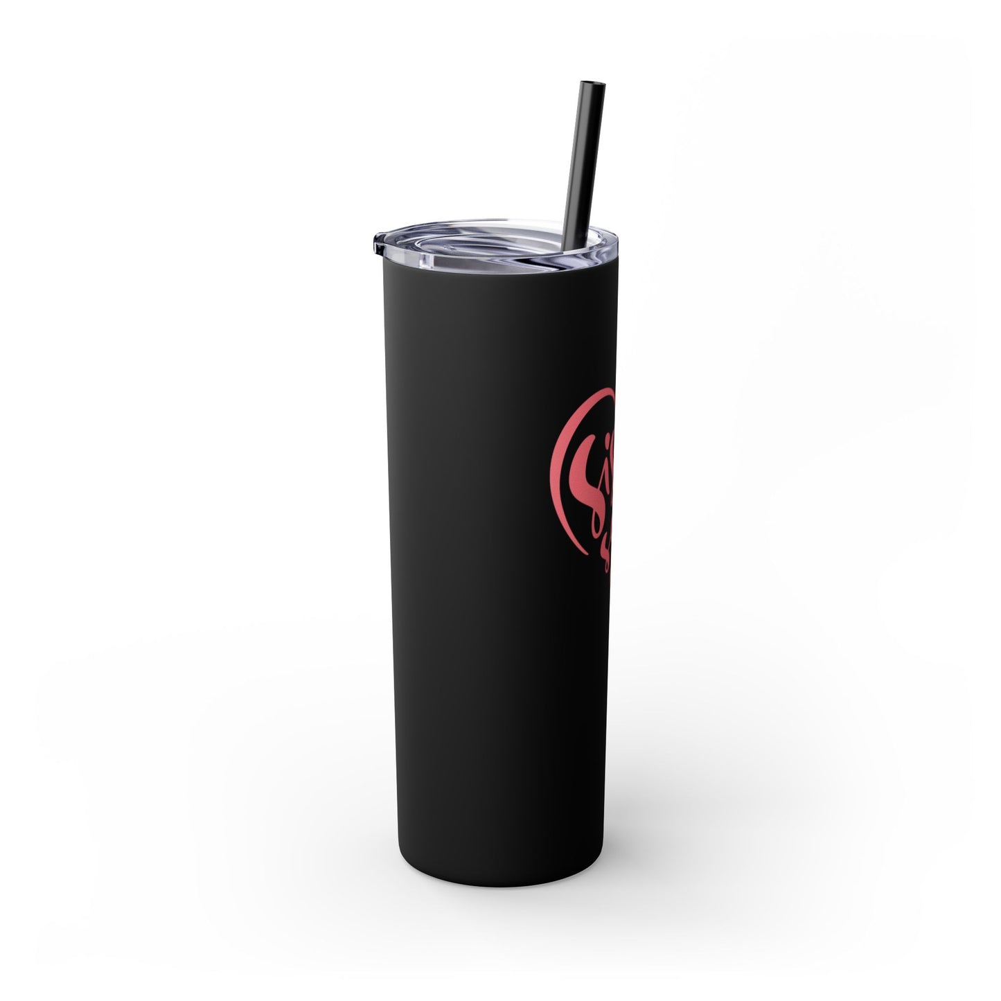 Sister Squad Skinny Tumbler with Straw - 20oz Drinkware for Sisters and Friends