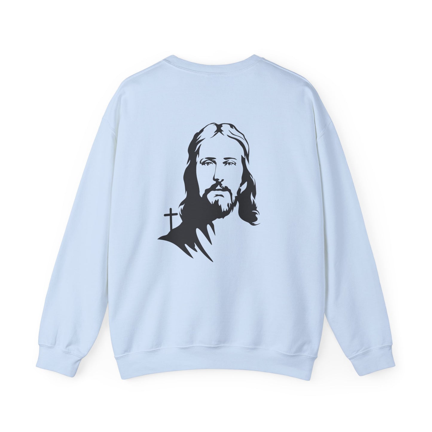 Faithful Heart Unisex Crewneck Sweatshirt - Jesus Design