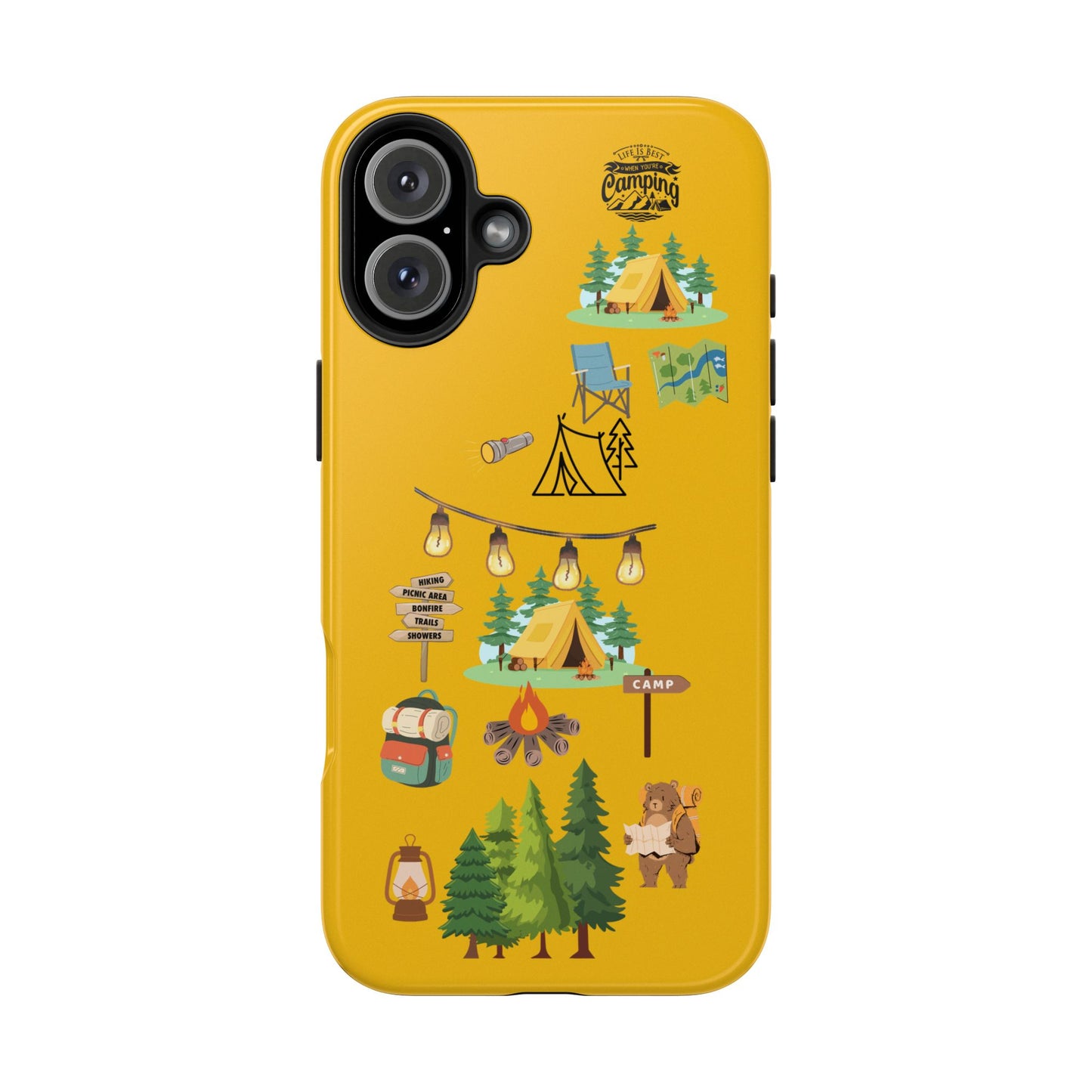 Adventure Vibe Tough Phone Case with Nature Designs