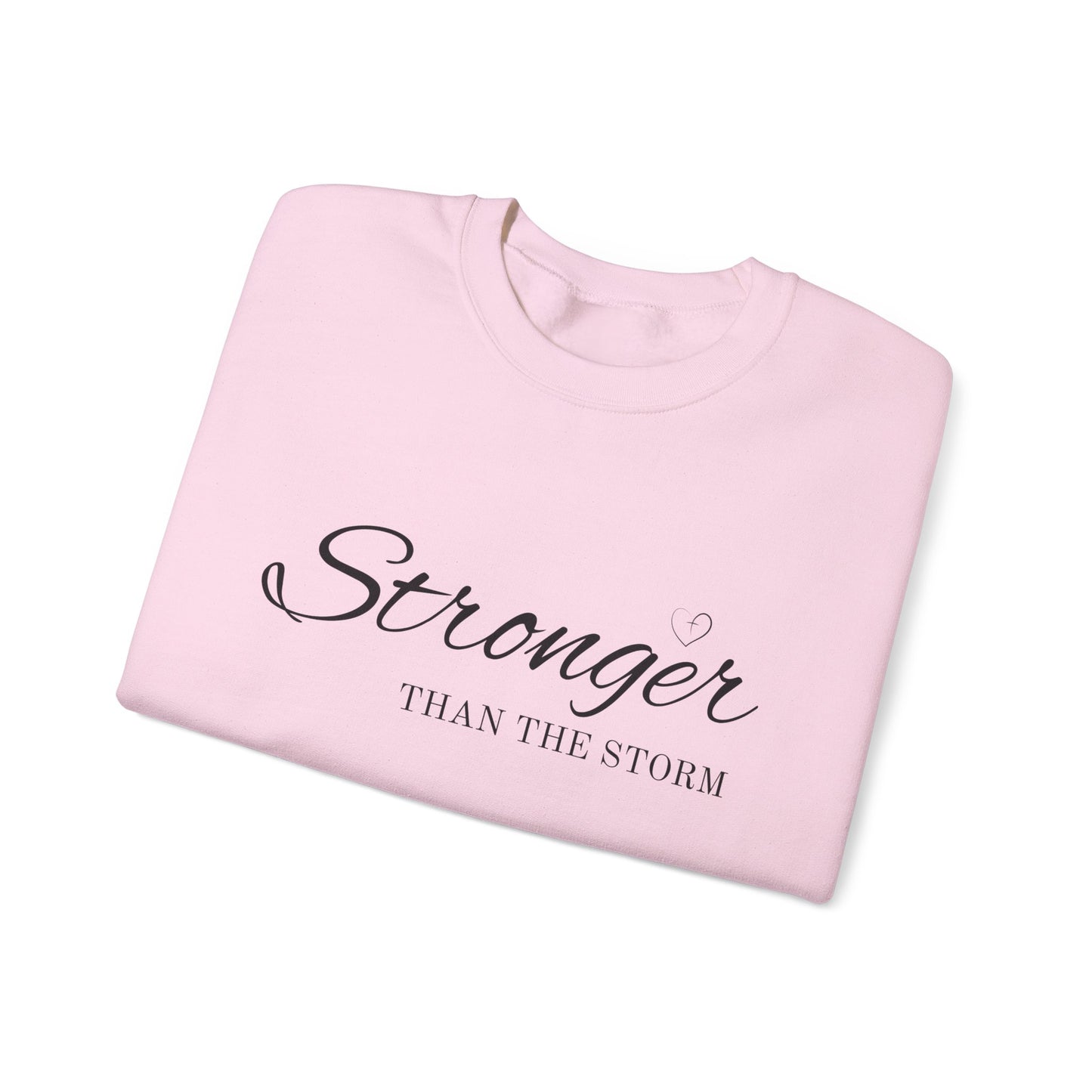 Stronger Than the Storm Unisex Heavy Blend™ Crewneck Sweatshirt