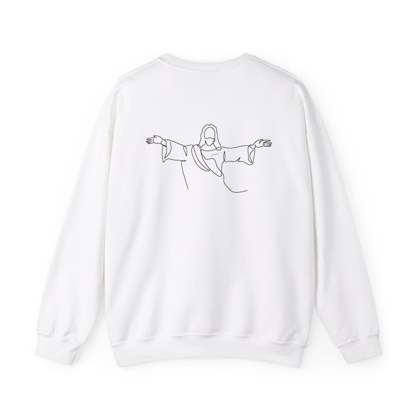 Free Hugs Jesus Crewneck Sweatshirt - Unisex Heavy Blend