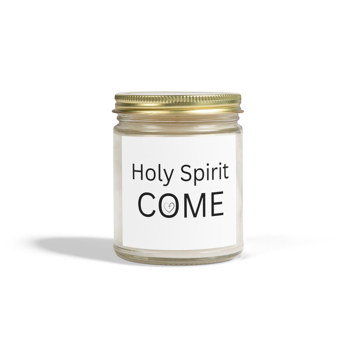 Holy Spirit Scented Candle - Coconut Apricot Wax (4oz & 9oz) - Soothing Aromatherapy for Spiritual Connection