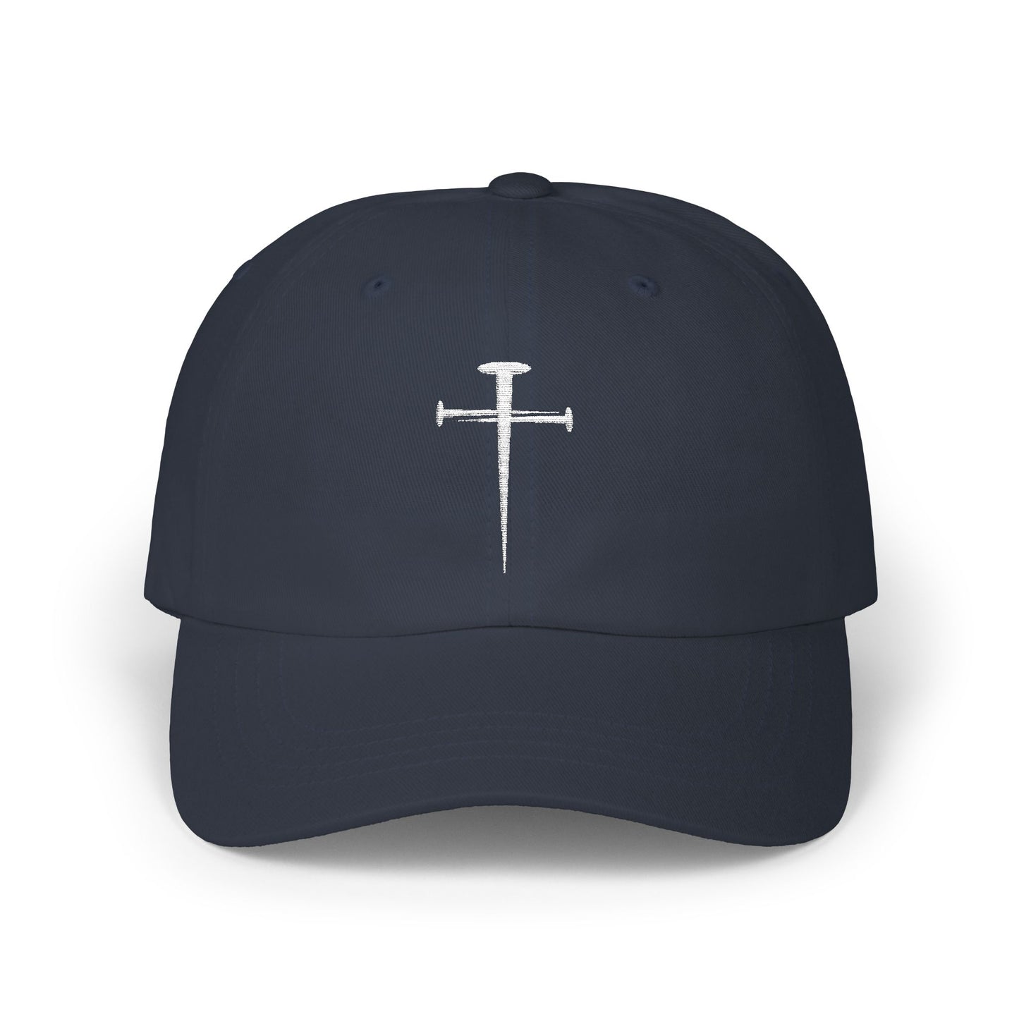 Classic Dad Cap with Cross Design - Casual Streetwear Hat for Everyday Style