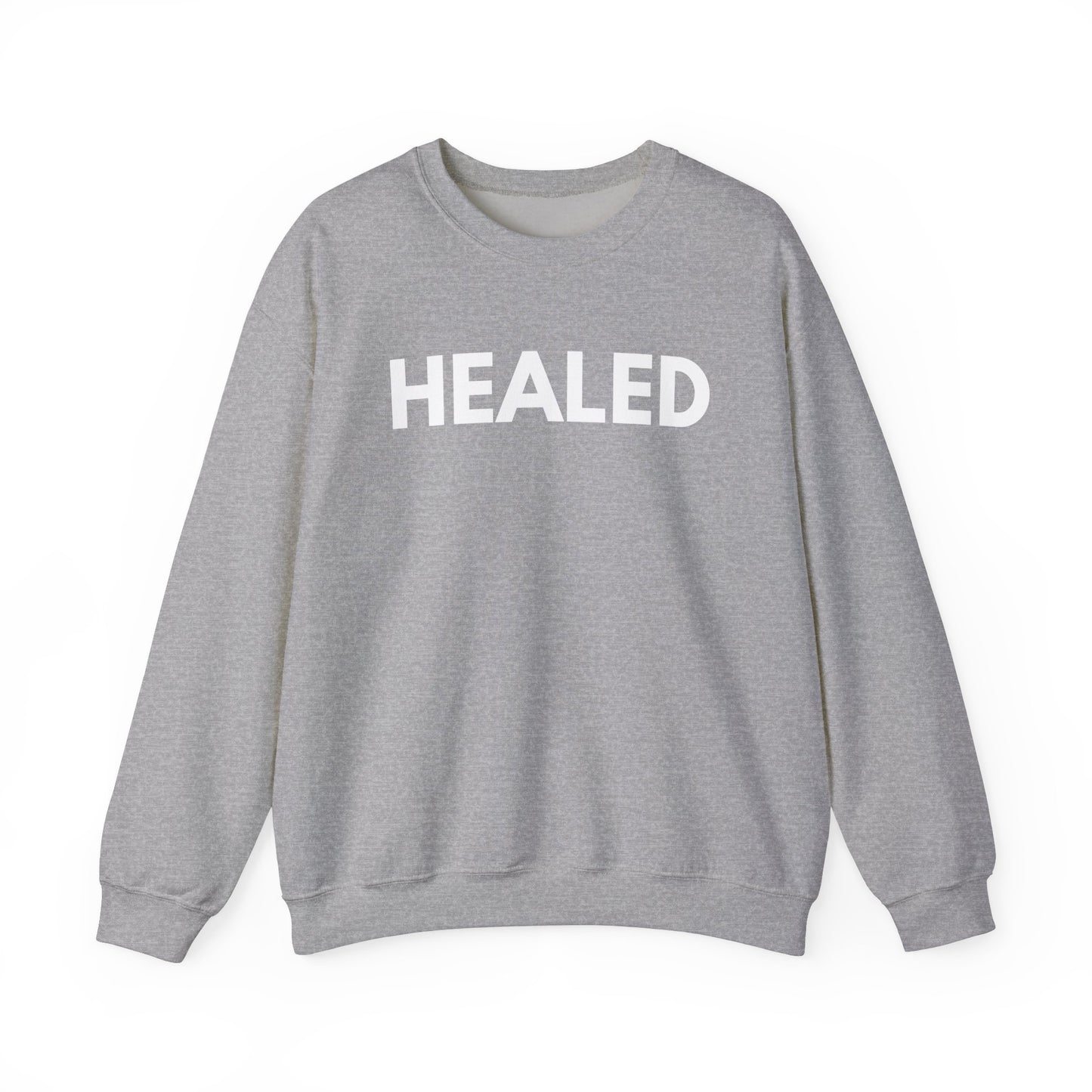 Healed Godly  Unisex Heavy Blend™ Crewneck Sweatshirt - Perfect for Wellness and Self-Care