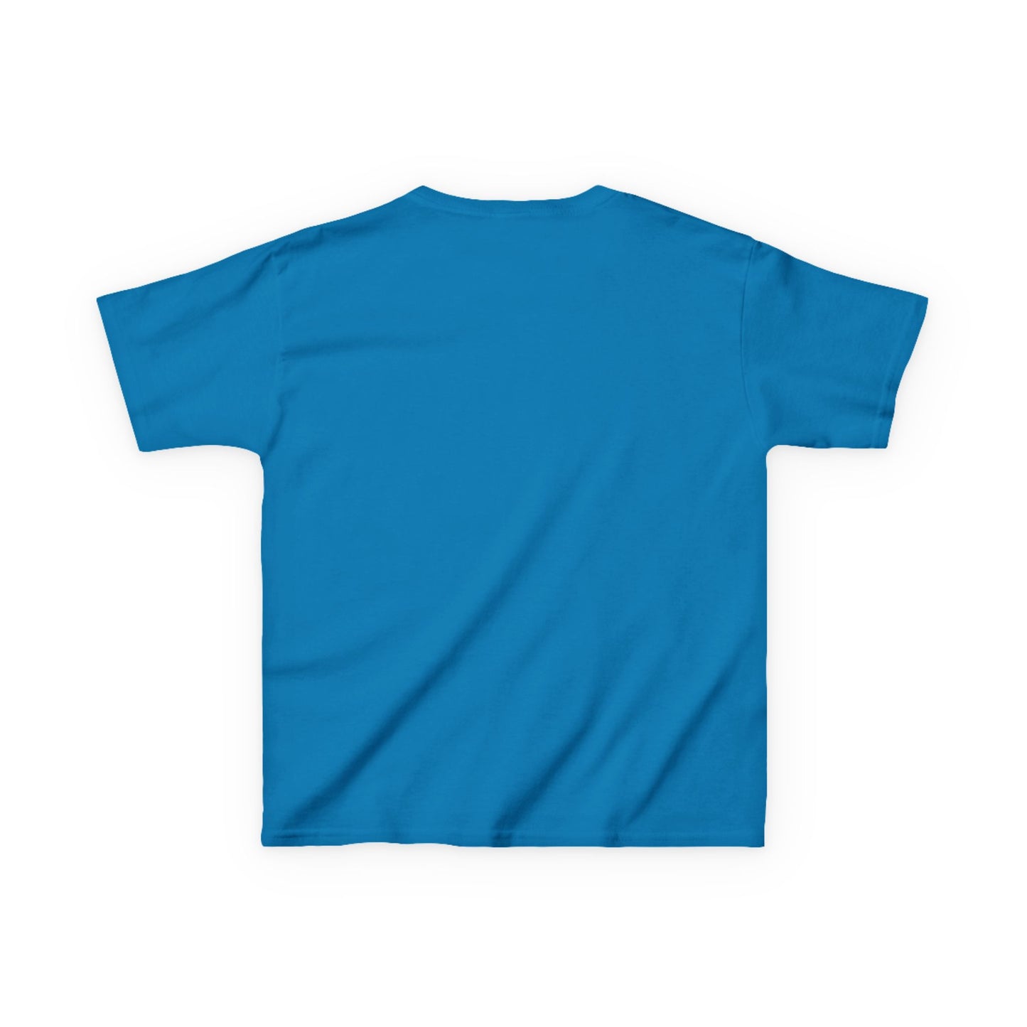 Kids Basketball Tee - "He Is Rizzin'" Heavy Cotton T-Shirt for Young Athletes