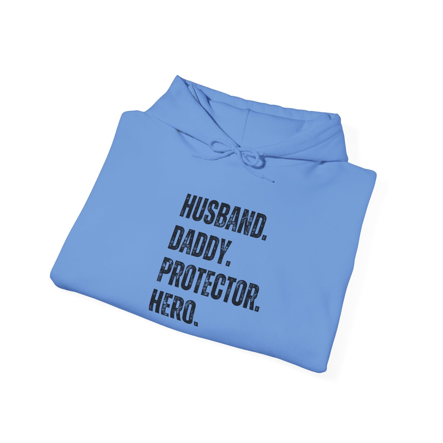 Husband Daddy Protector Hero Hooded Sweatshirt - Unisex Heavy Blend™