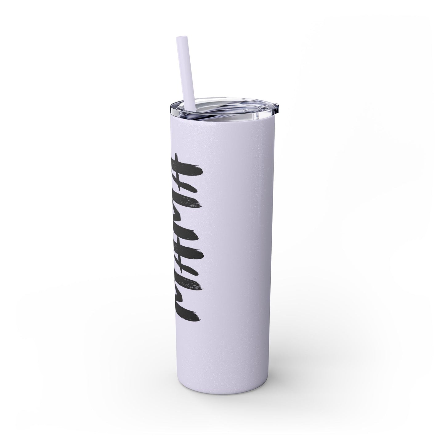 Hockey Mama 20oz Skinny Tumbler with Straw - Perfect Gift for Sports Moms