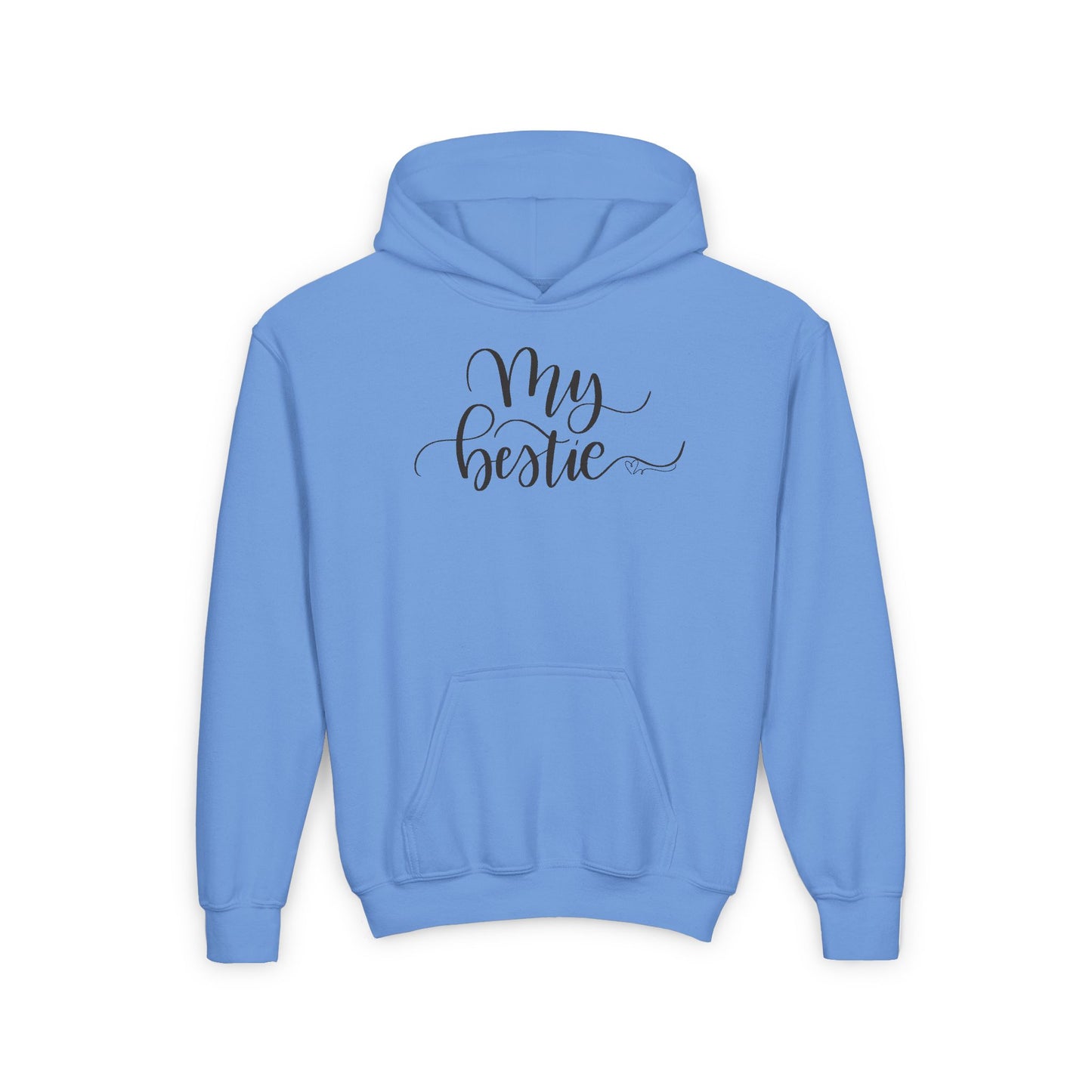 Youth 'My Bestie' Heavy Blend Hoodie - Perfect for Friends & Celebrations