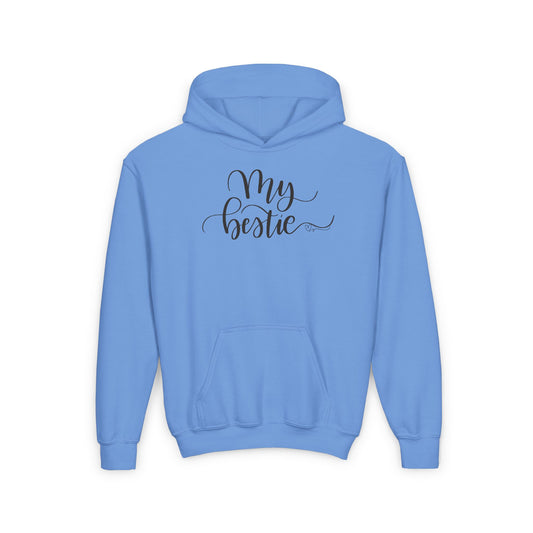 Youth 'My Bestie' Heavy Blend Hoodie - Perfect for Friends & Celebrations