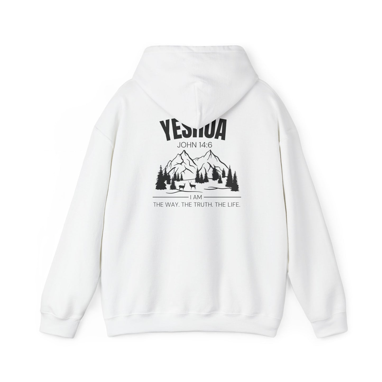 Inspirational Yeshua Unisex Heavy Blend™ Hoodie - John 14:6