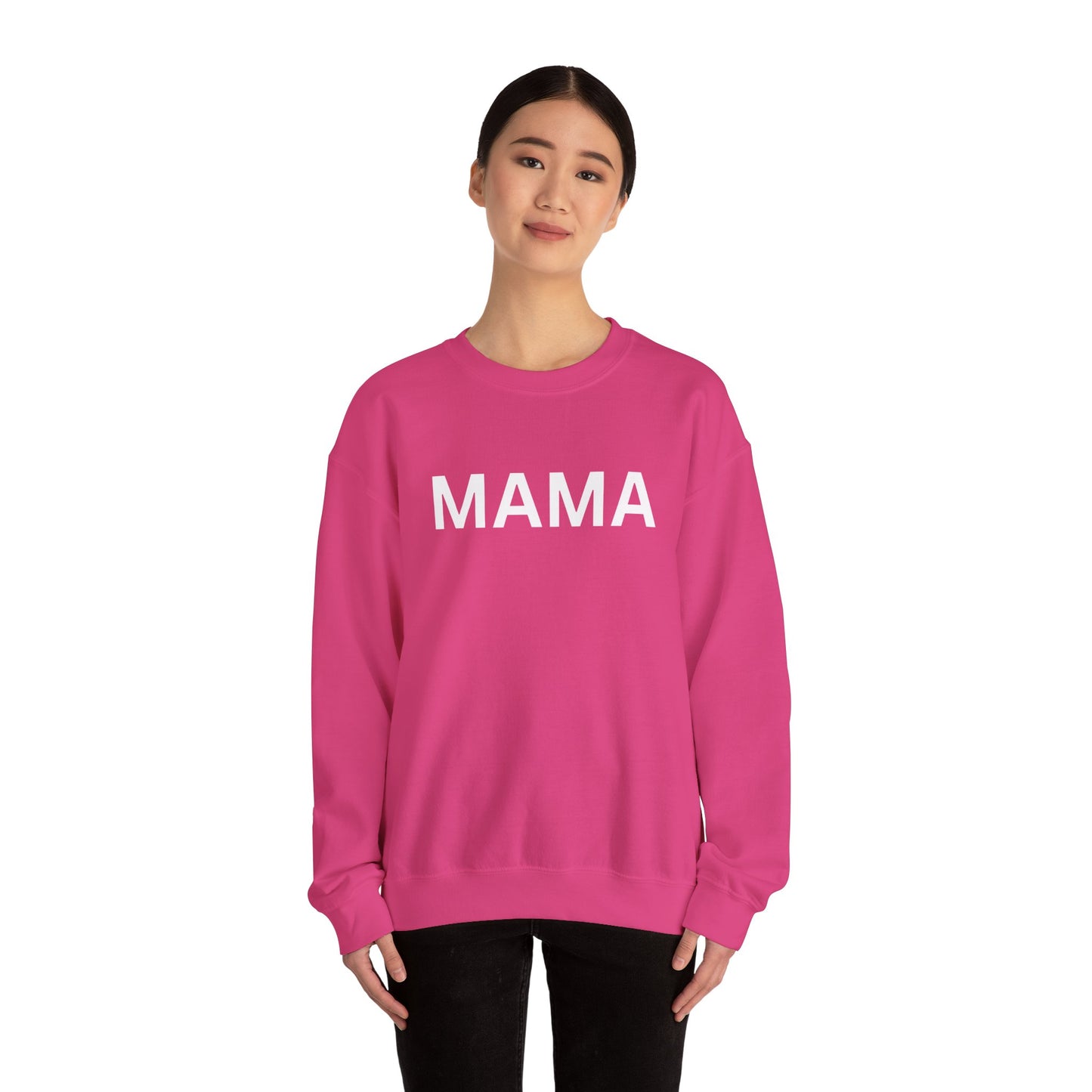 Mama Crewneck Sweatshirt | Cozy Unisex Heavy Blend™ Sweatshirt for Moms