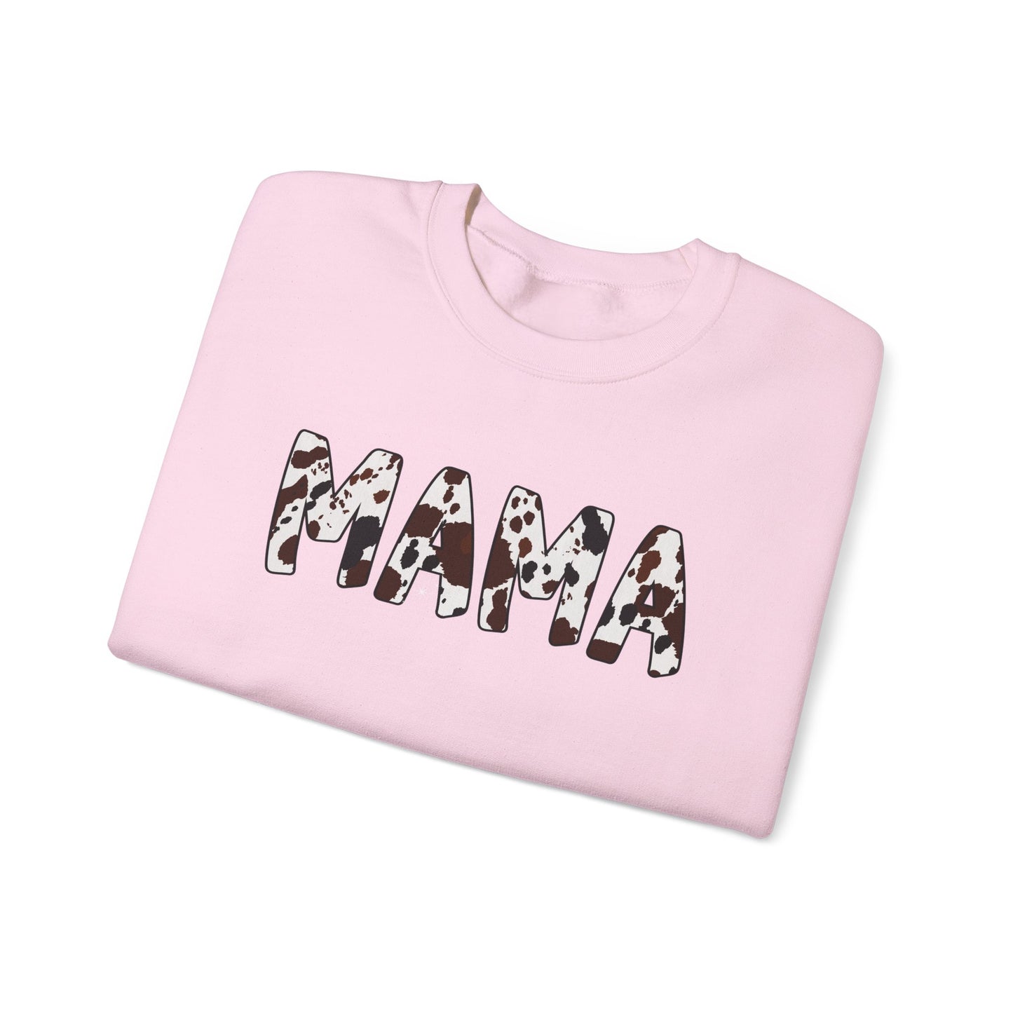 Mama Cow Crewneck Sweatshirt - Cozy Gift for Moms