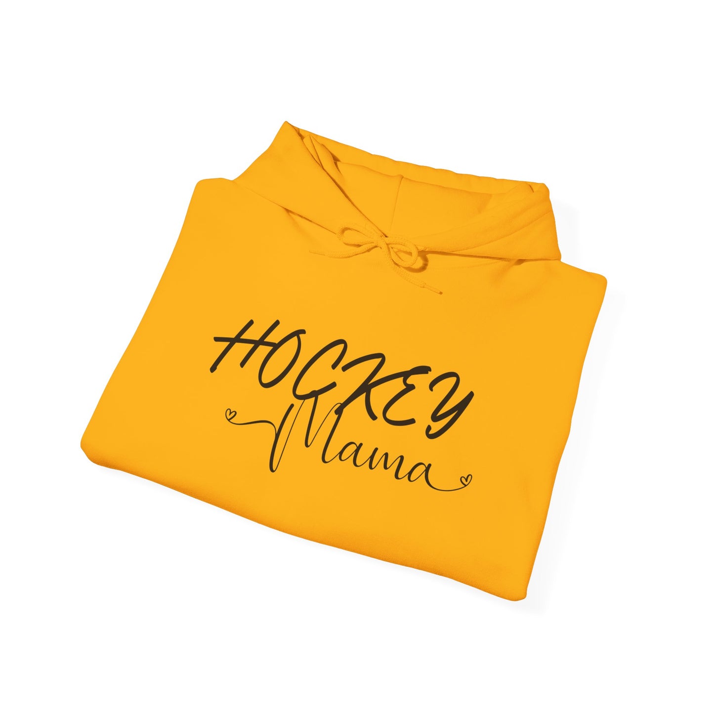 Hockey Mama Cursive Unisex Heavy Blend Hooded Sweatshirt