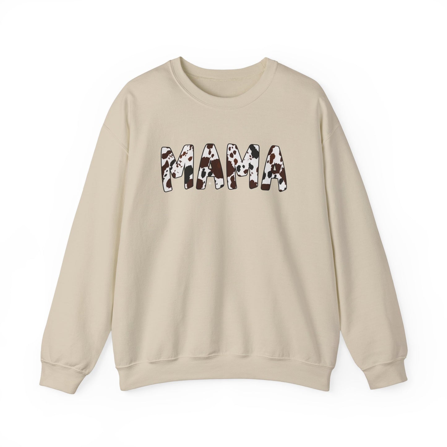 Mama Cow Crewneck Sweatshirt - Cozy Gift for Moms